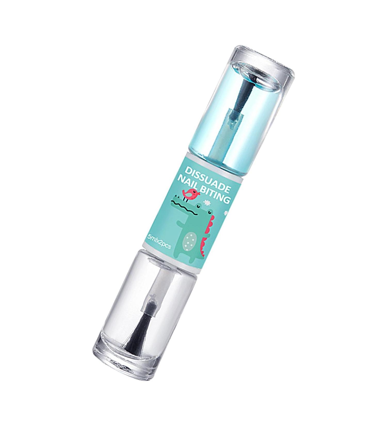 Teksome No Bite Nail Polish | 10ml Anti-Biting Nail Polish | Mild and Safe Nail Biting Stop Tool for Children Adults Teenagers of All Ages - Buy Online on SooperMarket.com