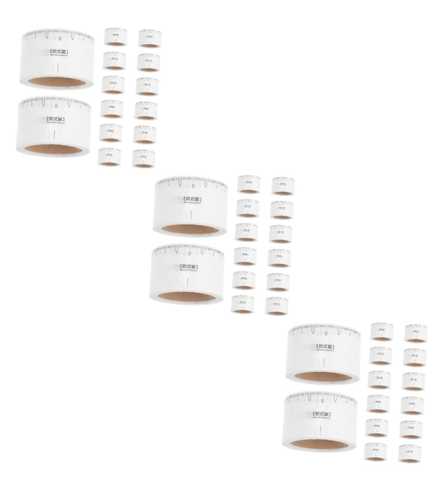 Beavorty 150 Pcs make up kits eyebrow balance ruler eyebrow stencil marker eyebrow pencil Disposable - Buy Online on SooperMarket.com