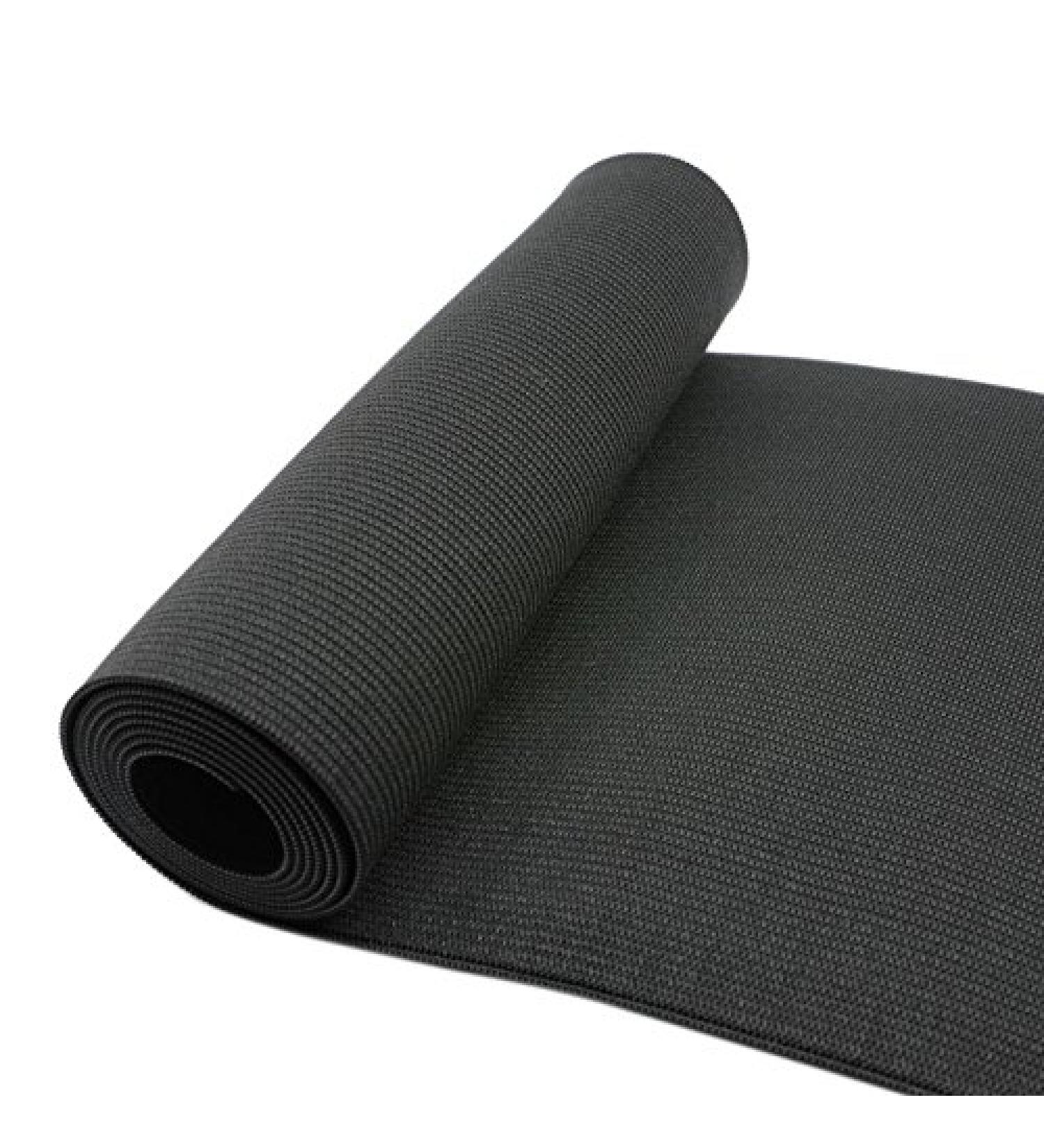 Strapcrafts 7 7/8-Inch Wide by 2-Yard Black Heavy Stretch Knit Elastic 74030