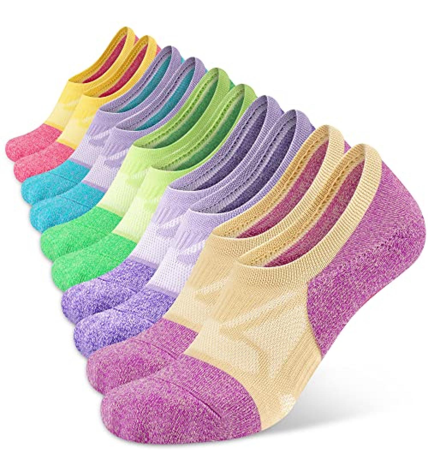THATISHE No Show Women's Athletic Cushioned Running Socks - 5 Pairs, Medium - Buy Online on SooperMarket.com