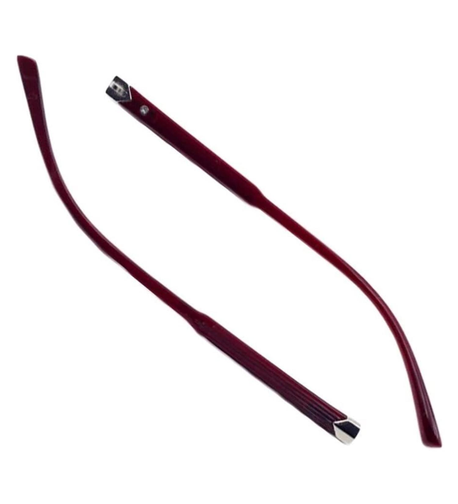 Ranara Replacement Glasses End Tips - Red Plastic Goggles & Accessories for Temporal Computing Frame Repair - Buy Online on SooperMarket.com