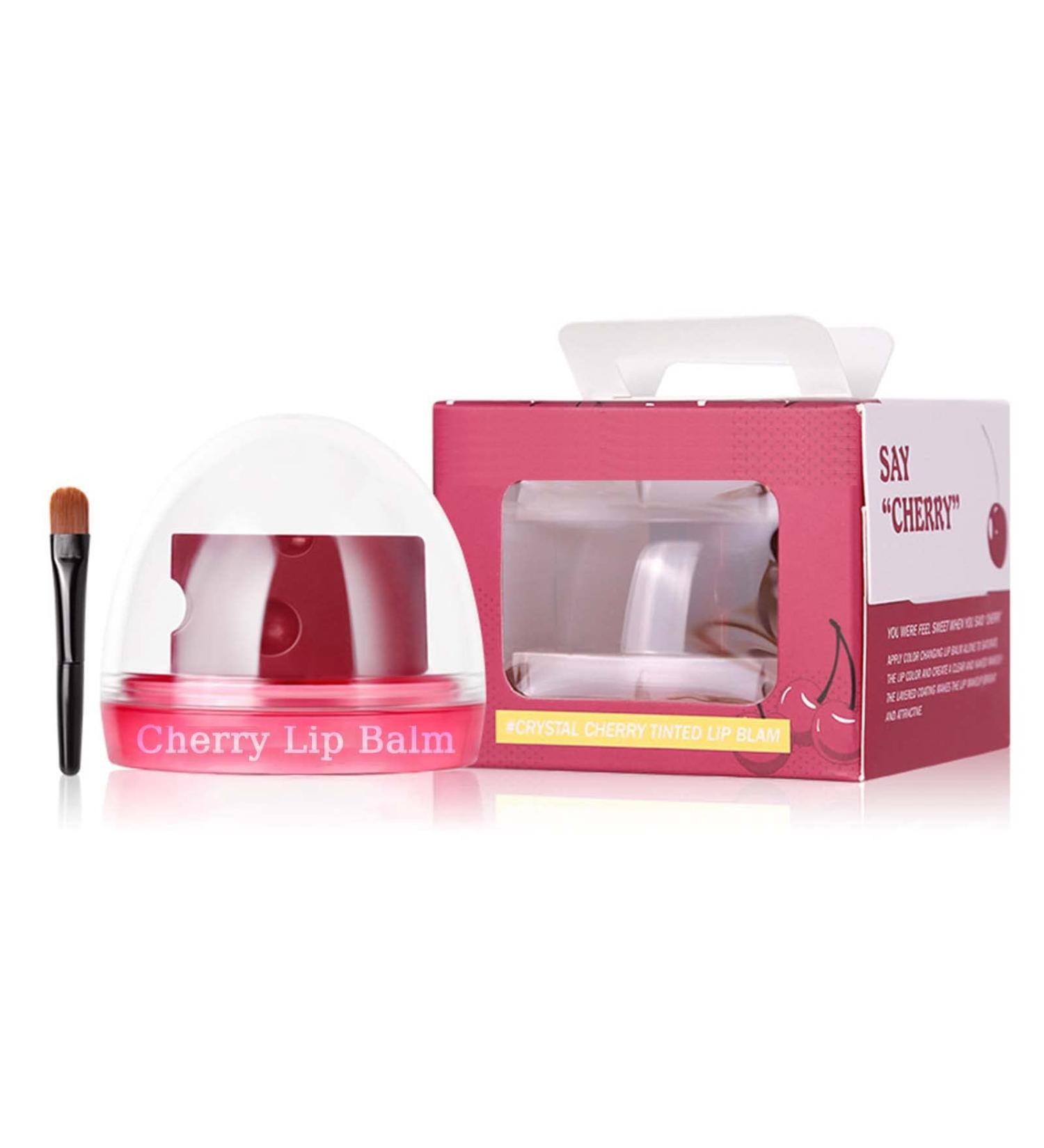Lip Masks Cherry Lip Balm Colour Changing Lip Balm Stick Tinted Lip Balm for Women Lip Repair Plumping Lip Gloss Lip Care Moisturiser for Dry Lips Treatment Lifter Gloss Lip Oil Lip Masks Skincare - Buy Online on SooperMarket.com
