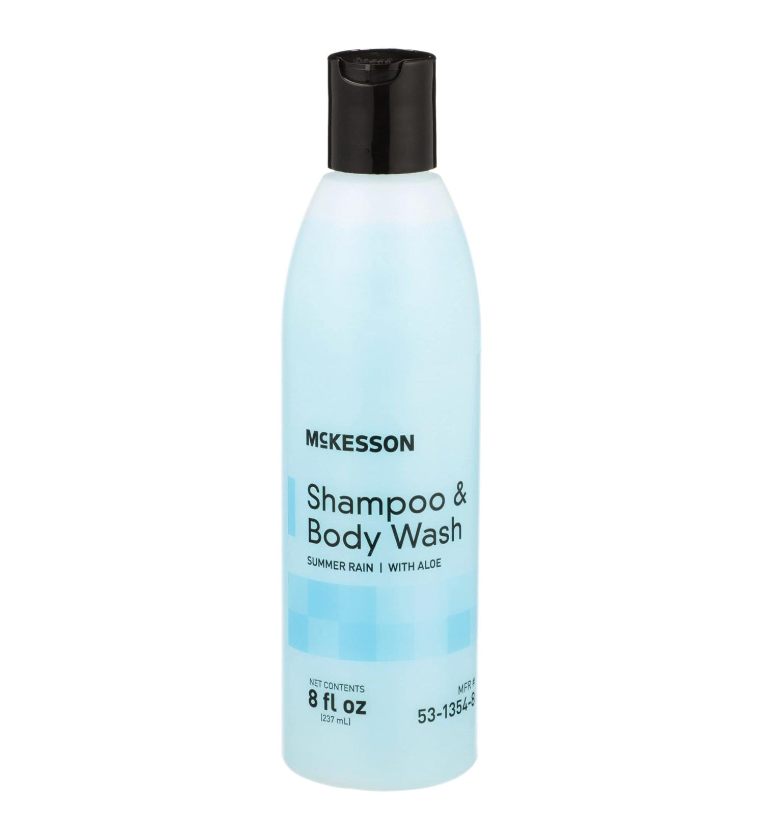 Mckesson Body Wash & Shampoo with Aloe Summer Rain Scent 8 oz - 1 Count - Buy Online on SooperMarket.com