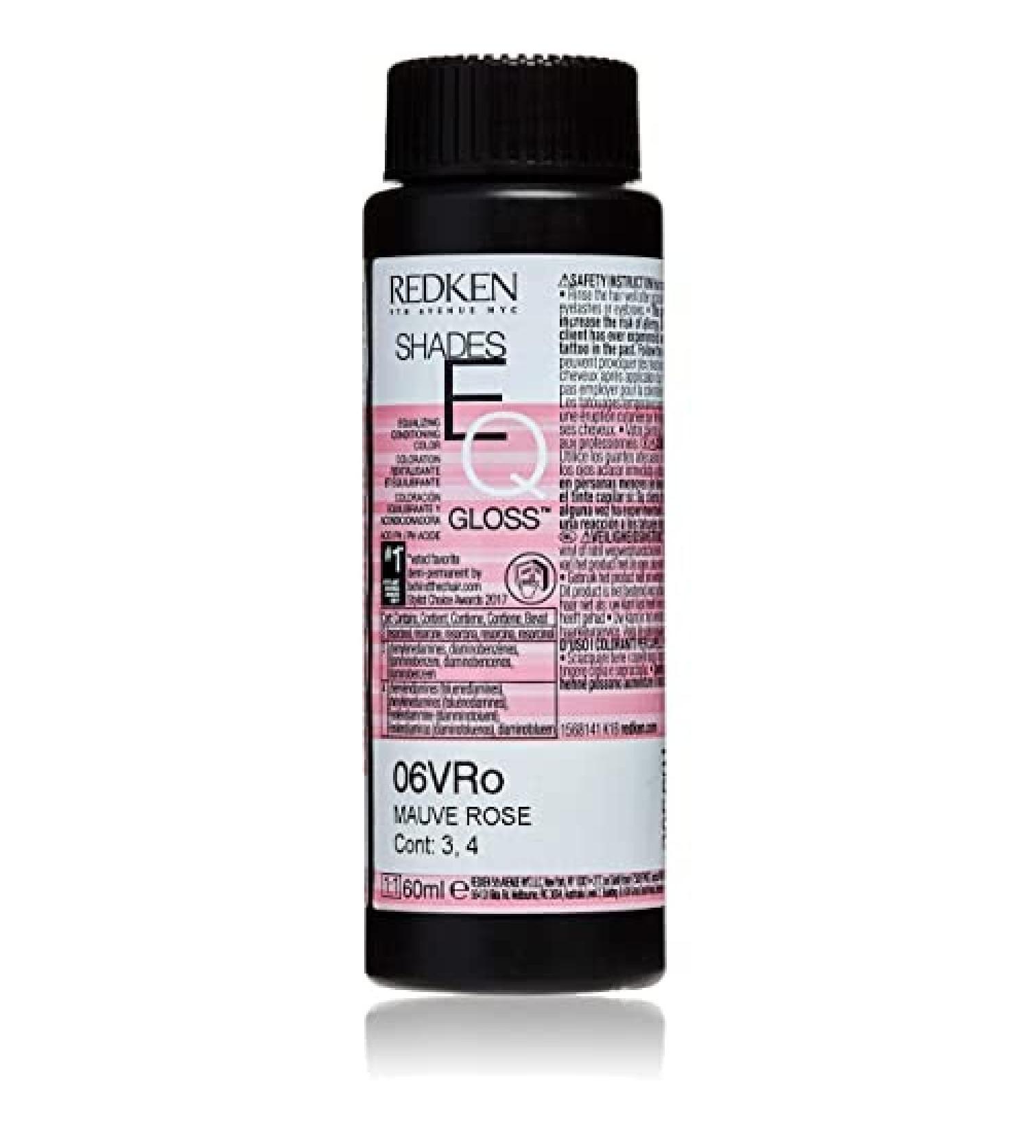 Redken Shades EQ Gloss 06VRo Mauve Rose 60ml - Professional Hair Color - Buy Online on SooperMarket.com