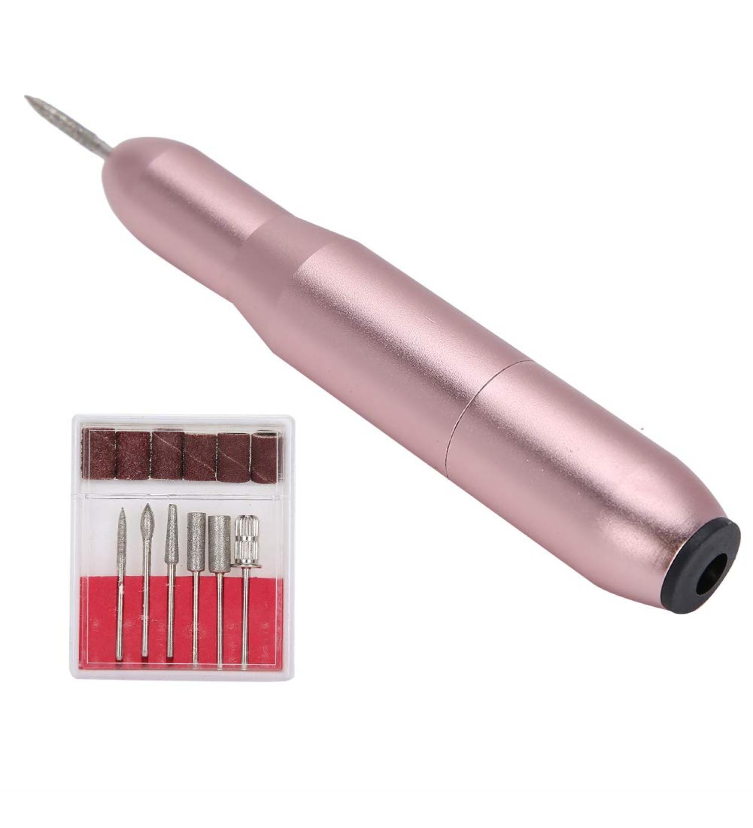 Pen Body Not Easy To Fatigue Electric Nail Drill Nail Polisher Small Body Powerful Motor for Home Beauty Salon - Buy Online on SooperMarket.com