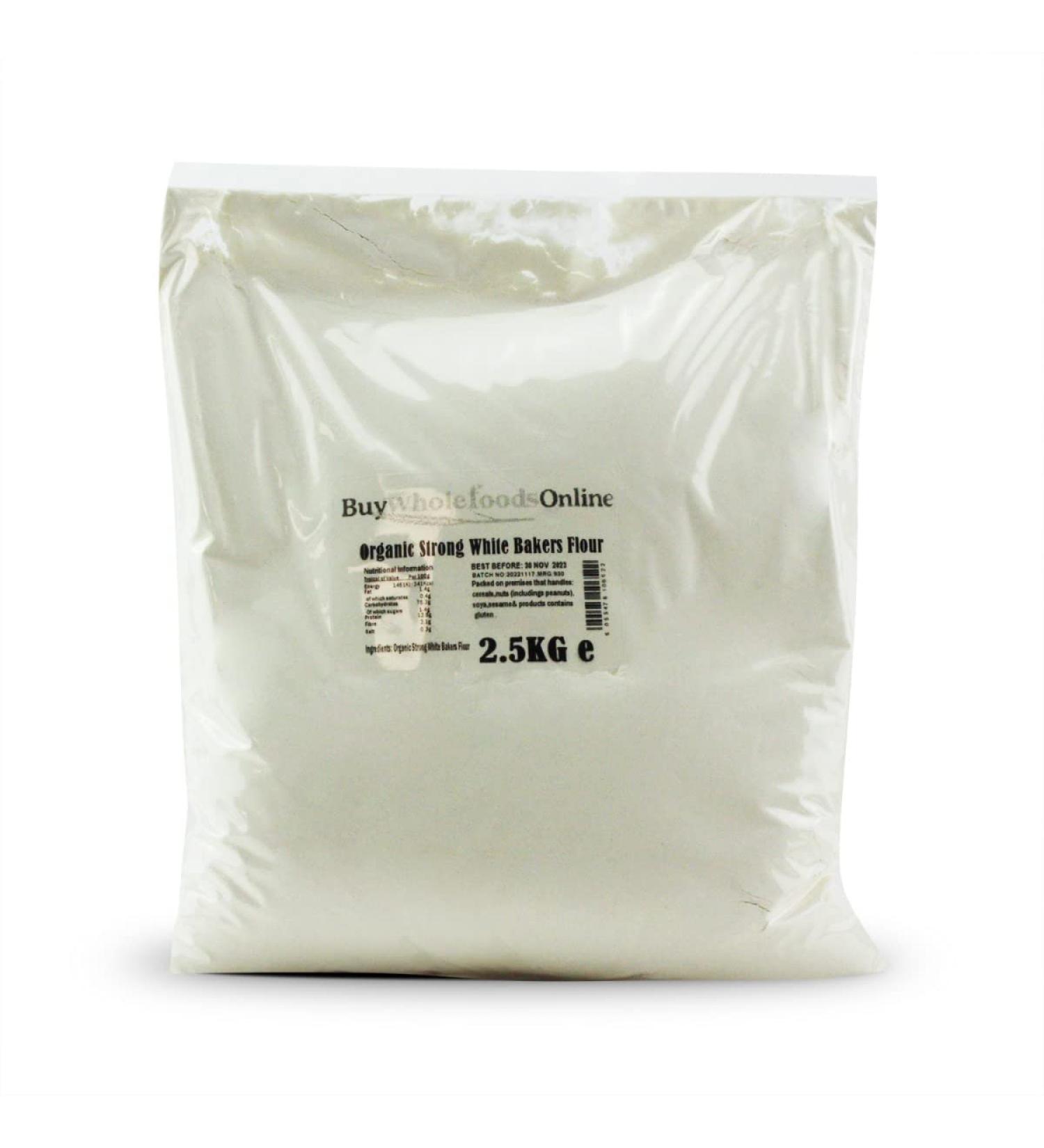 Organic Strong White Bakers Flour 2.5kg (BWFO)