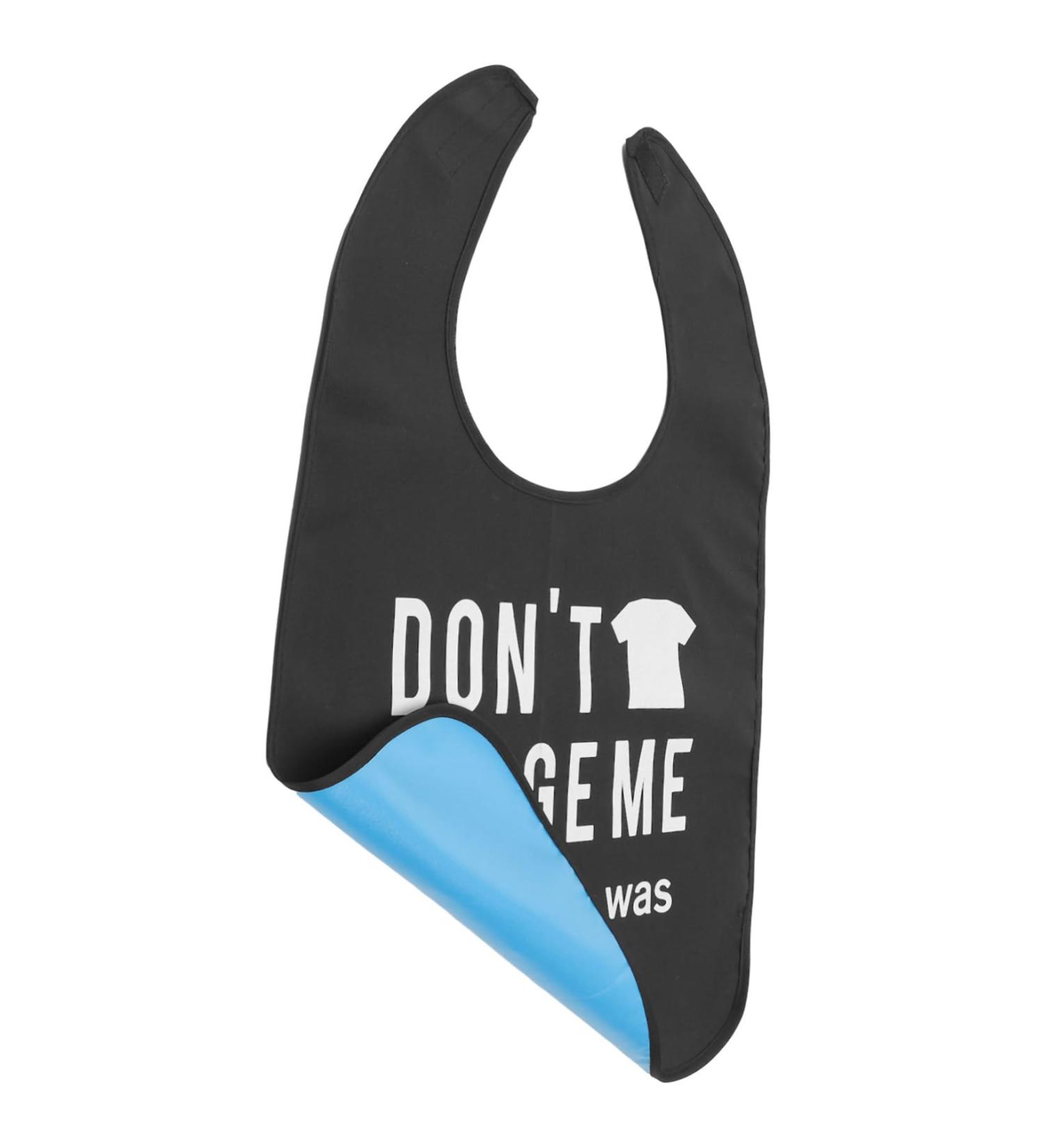 Elderly Bib Accessories for Men Adult Bibs for Men Custom Adult Bibs Crumb Catcher Bibs Reusable Adult1123 (Color : Black3 Size : 58X45CM) 58X45CM Black3 - Buy Online on SooperMarket.com