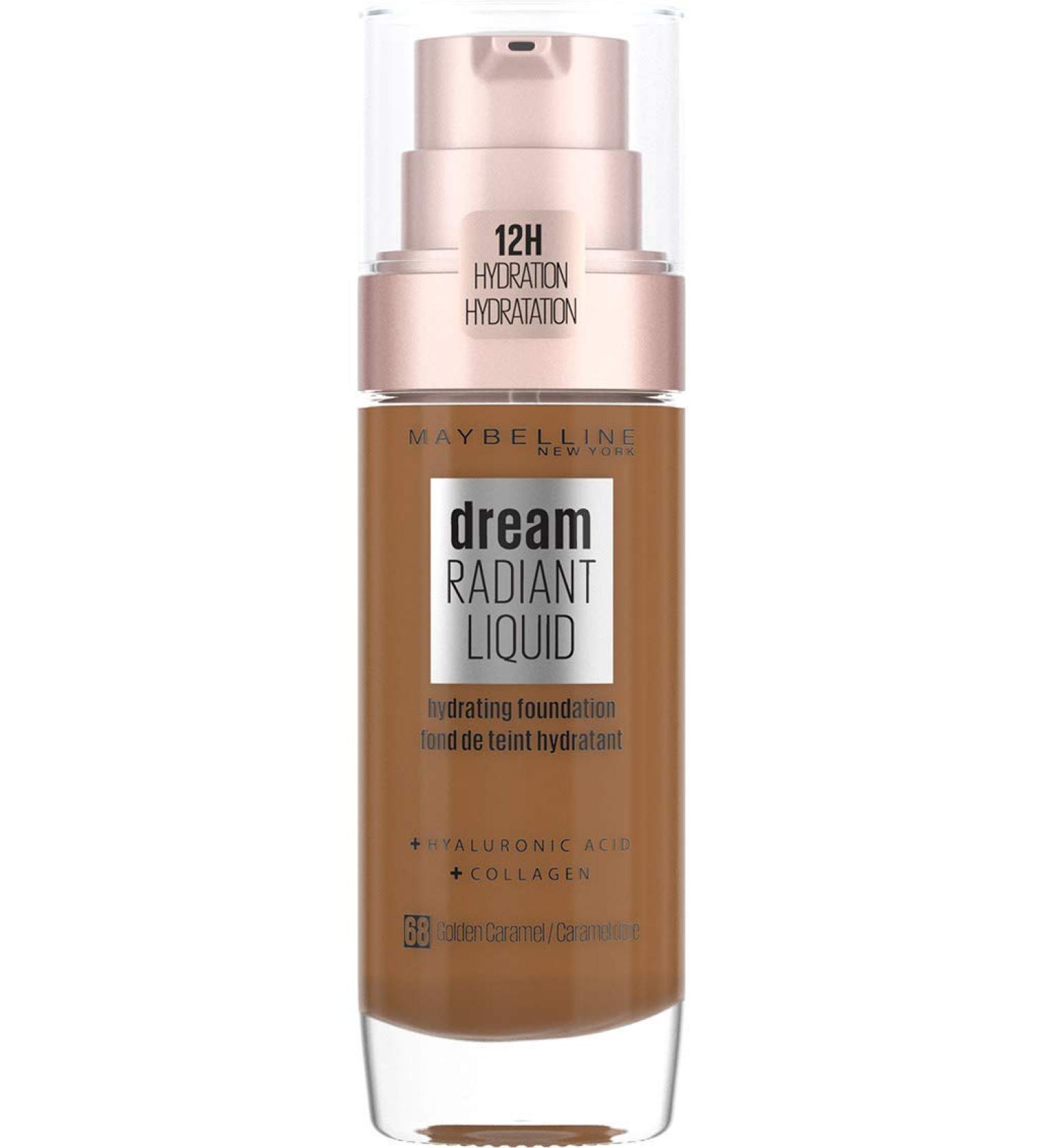 Maybelline Dream Satin Liquid Foundation 68 Golden Caramel - 30 ml | Shop Internationally - Buy Online on SooperMarket.com