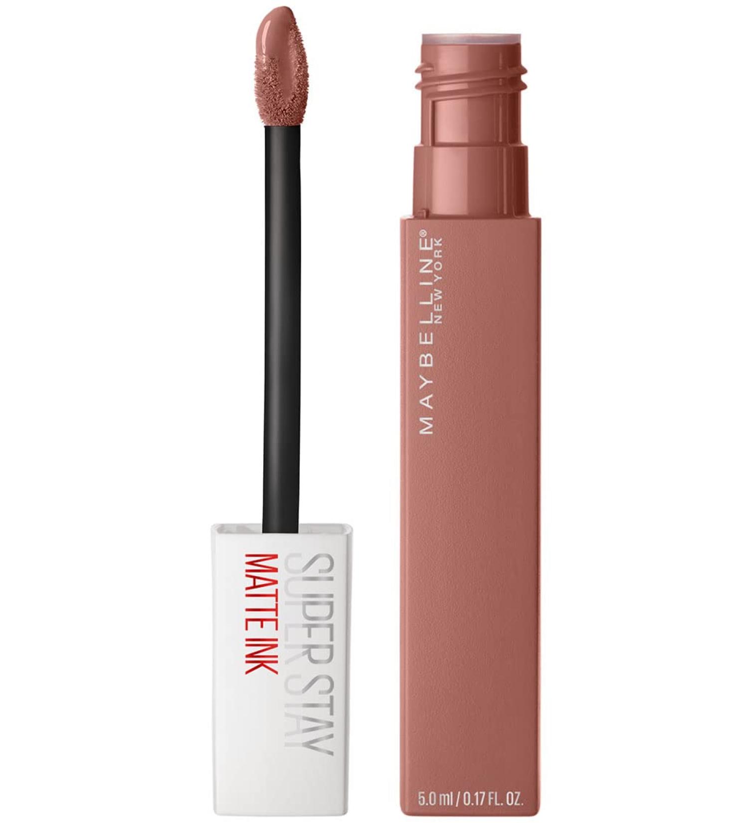 Maybelline SuperStay Matte Ink Liquid Lipstick - Seductress 0.17 Fl Oz | Long-Lasting Wear - Buy Online on SooperMarket.com