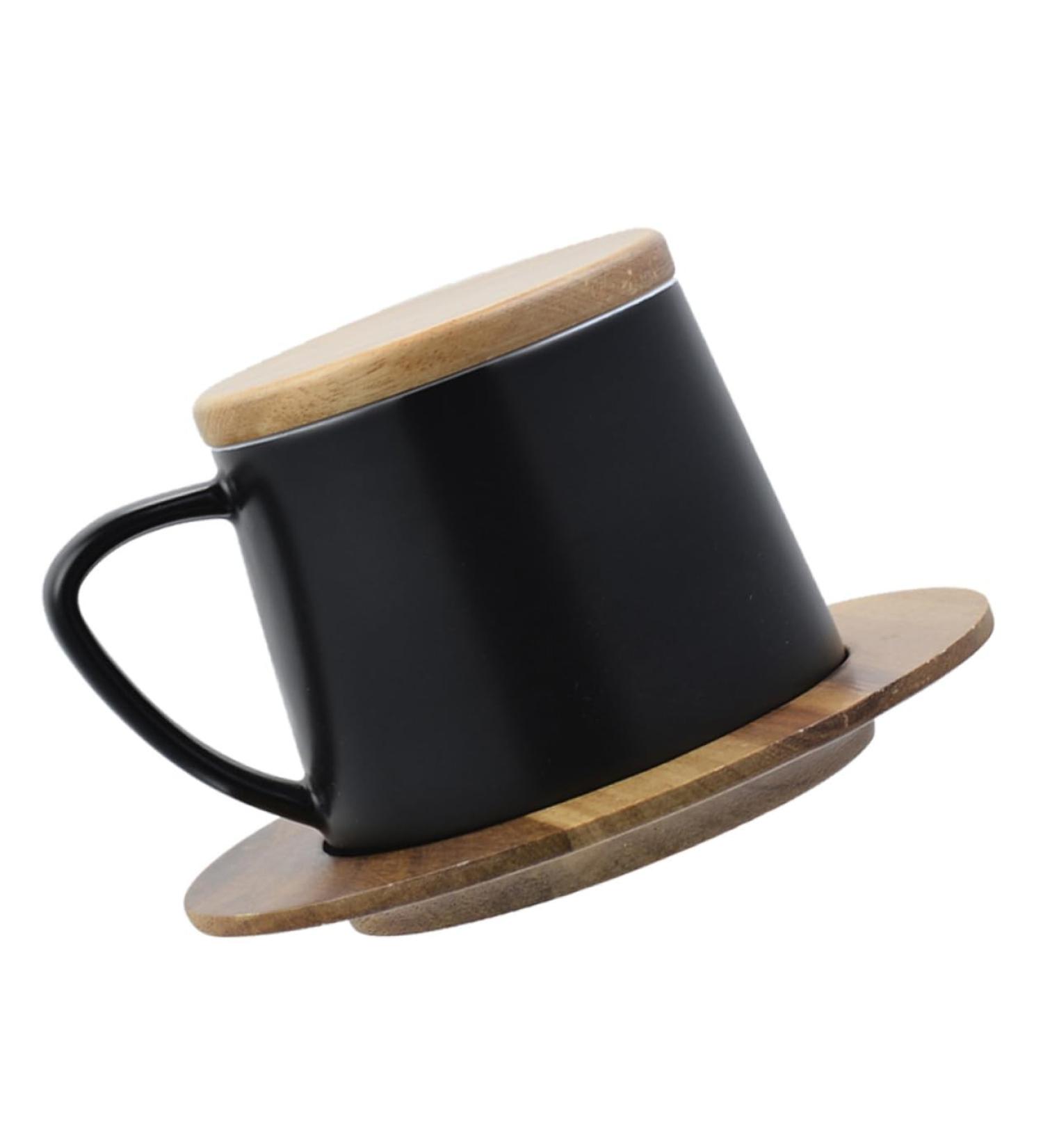 Zerodeko Holiday Coffee Mugs 1 Set Ceramic Coffee Mug Buffalo Milk with Cover Office Ceramics Holiday Coffee Cups - Buy Online on SooperMarket.com