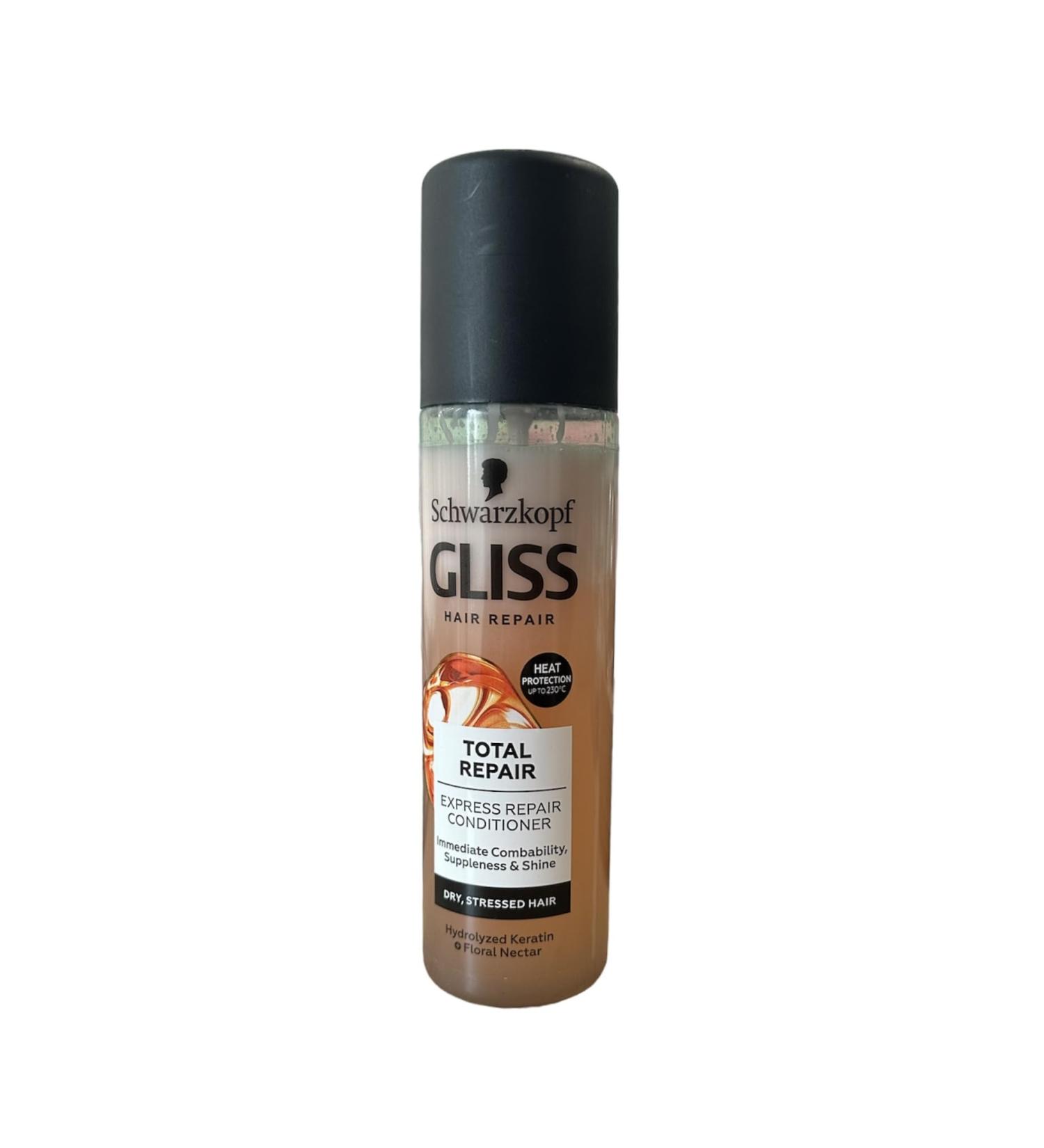 Schwarzkopf Gliss Kur Express Repair Conditioner 200 ml - Total Repair for Damaged Hair | International Shipping Available - Buy Online on SooperMarket.com