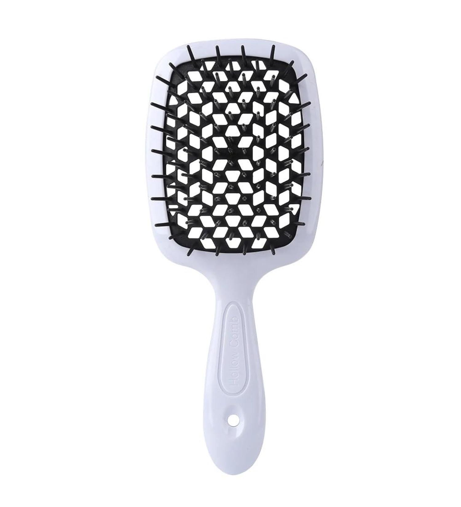 Comb Fluffy Shaped Comb Mesh Comb Wide Tooth Air Cushion Comb Massage Hair Brush Styling Tool Wide Tooth Comb (Color : Black) - Buy Online on SooperMarket.com