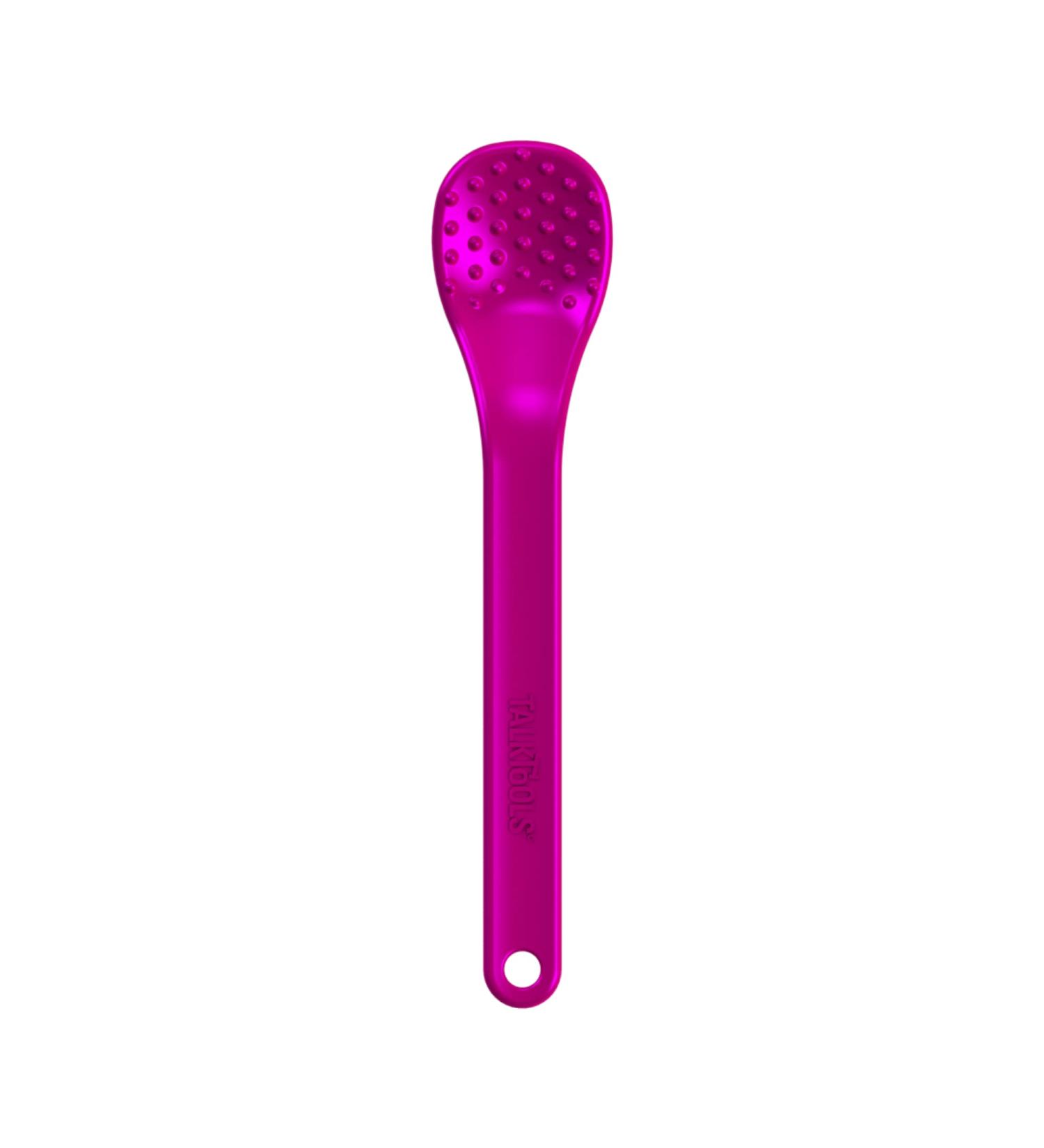 TalkTools Bumpy Maroon Spoons - Set of 12 | Oral Motor Therapy Tools - Buy Online on SooperMarket.com