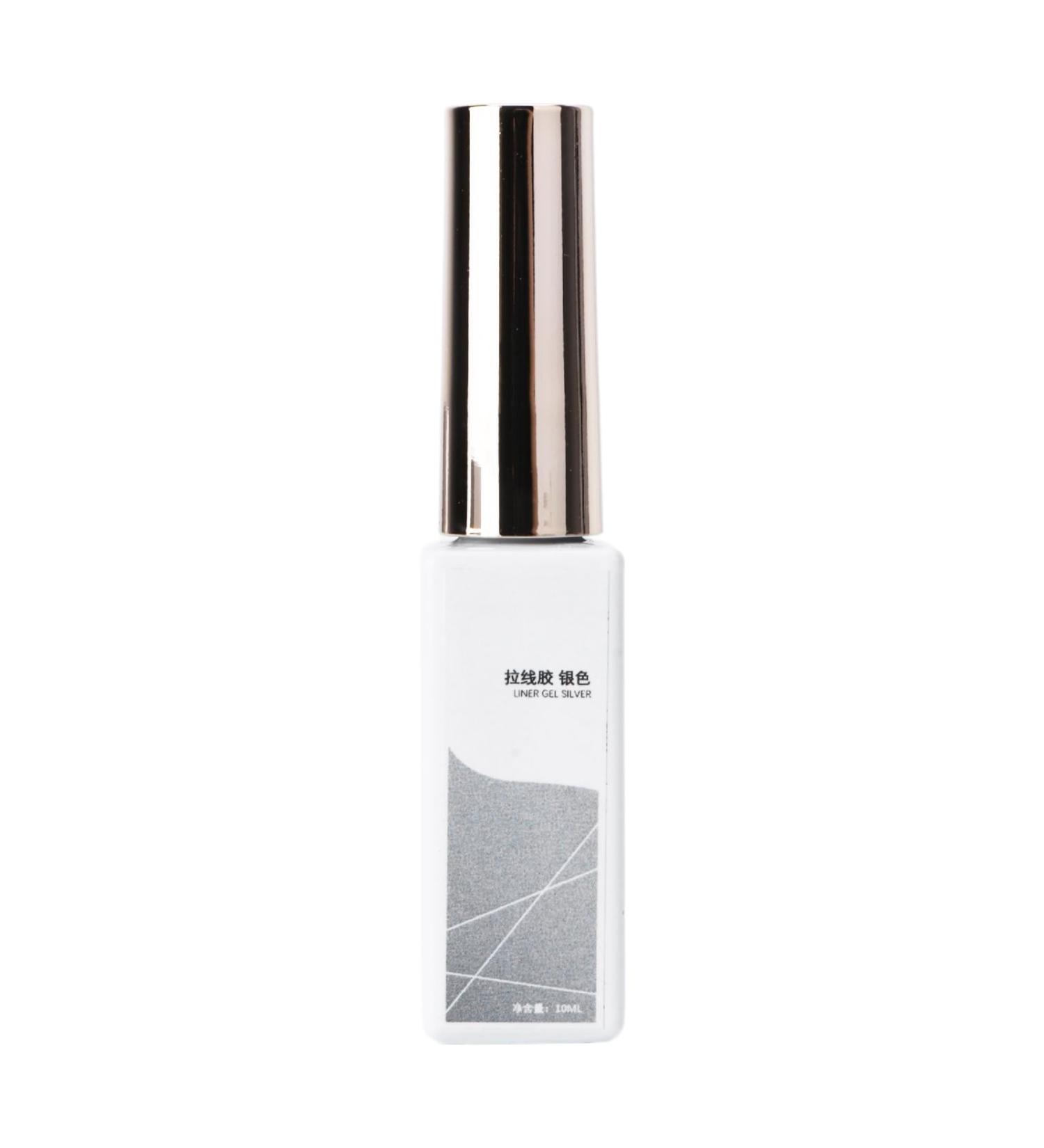 Metallic Painting Polish Bright Liner Metal Painted Drawing Liner Gel Manicures For Women Liner Bottle Silver - Buy Online on SooperMarket.com