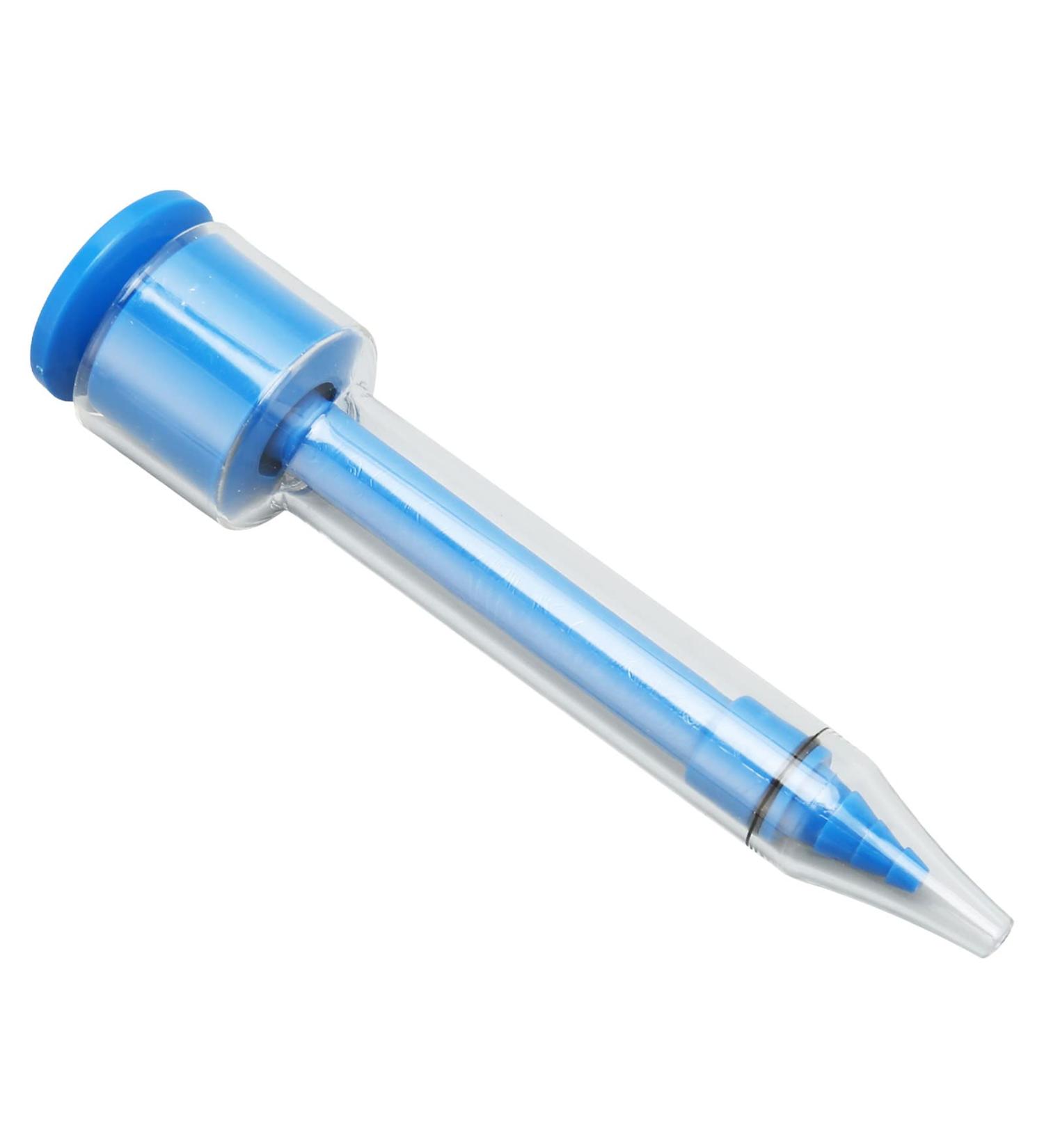 Earmold Syringe Refillable - Blue | Ear Impression Sampling Tool for Hearing Devices - Buy Online on SooperMarket.com