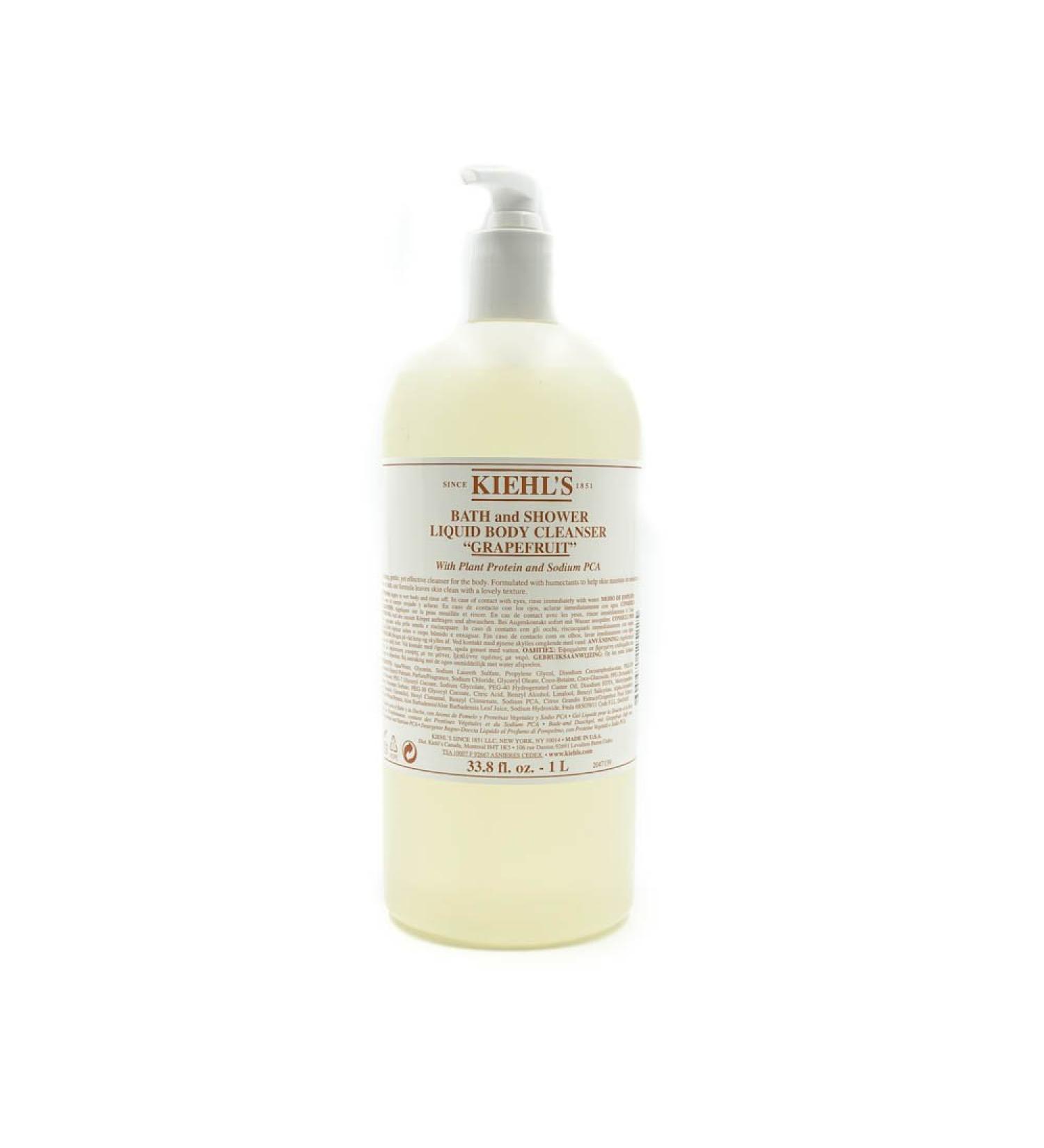 Kiehl's Grapefruit Bath and Shower Liquid Body Cleanser 33.8oz