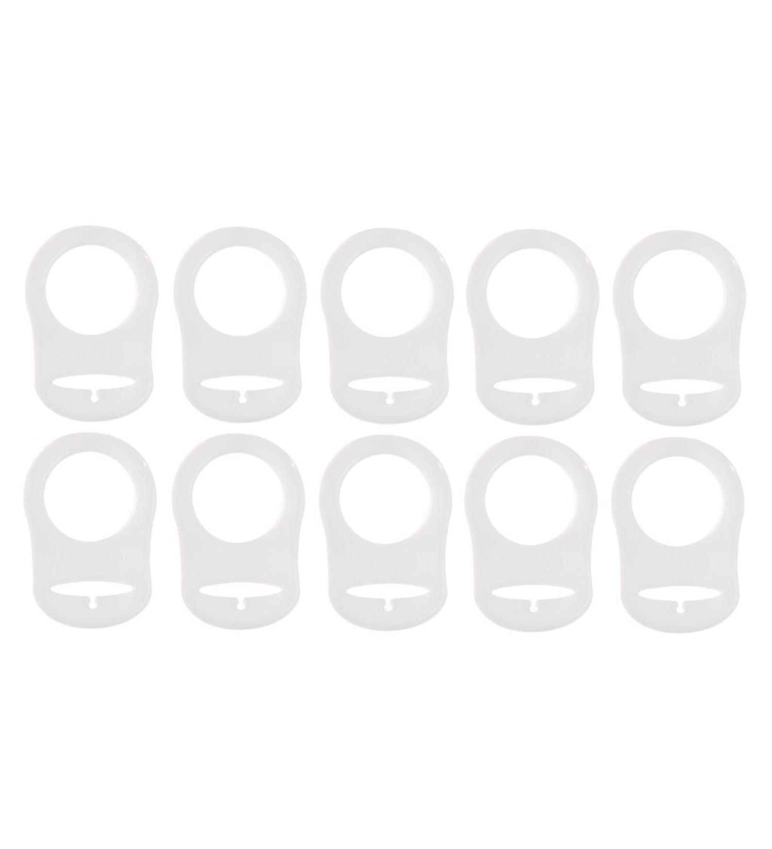 Silicone Breast Pacifier Holder Adapter Clamp - 10pcs | Dacvgog | International Shipping Available - Buy Online on SooperMarket.com