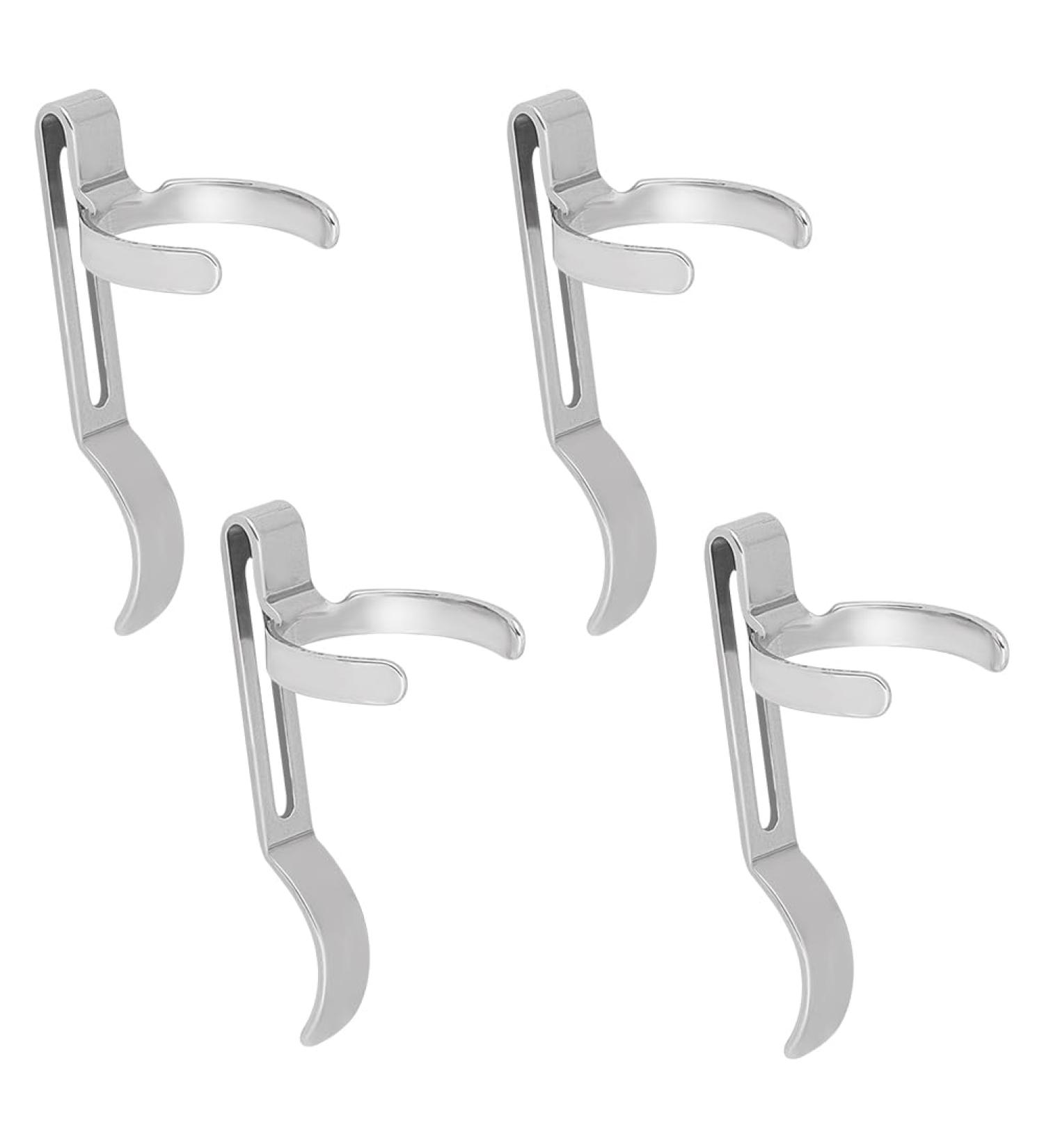 Unicraftale 420 Stainless Steel Flashlight Clip - 18mm Pocket Clip Replacement for Pens & Flashlights - Removable & Durable - Buy Online on SooperMarket.com