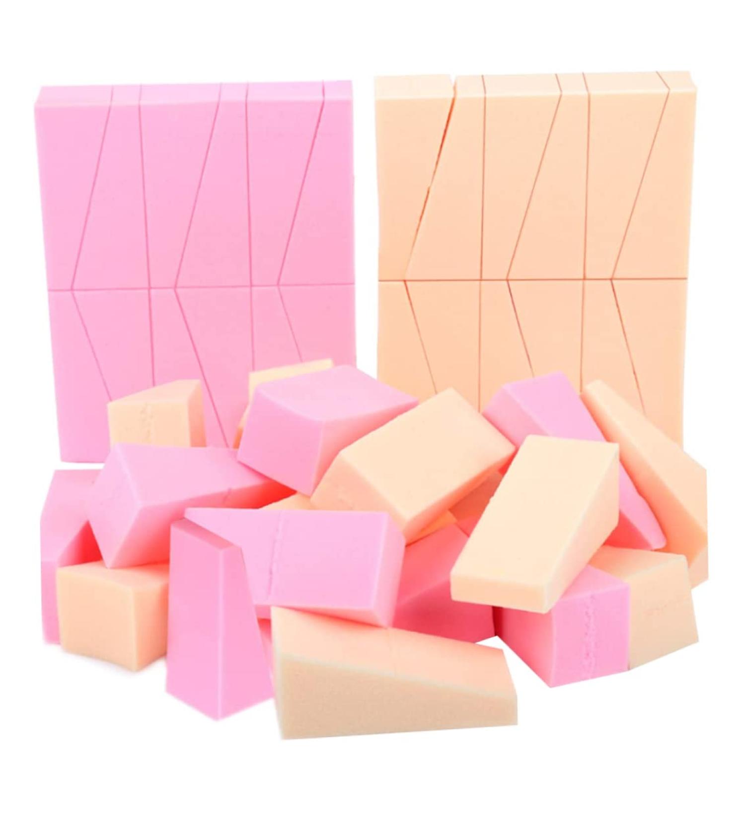 Buy 48 Makeup Sponges - Perfect Blender for Flawless Liquid & Cream Application | Ideal for Halloween & Festival Makeup - Buy Online on SooperMarket.com