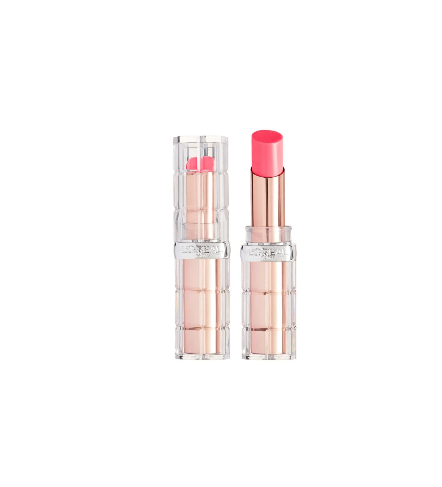 L'Oreal Color Riche Shine Plump Lipstick - 104 Guava | Hydrating Lip Color | 1 Count - Buy Online on SooperMarket.com
