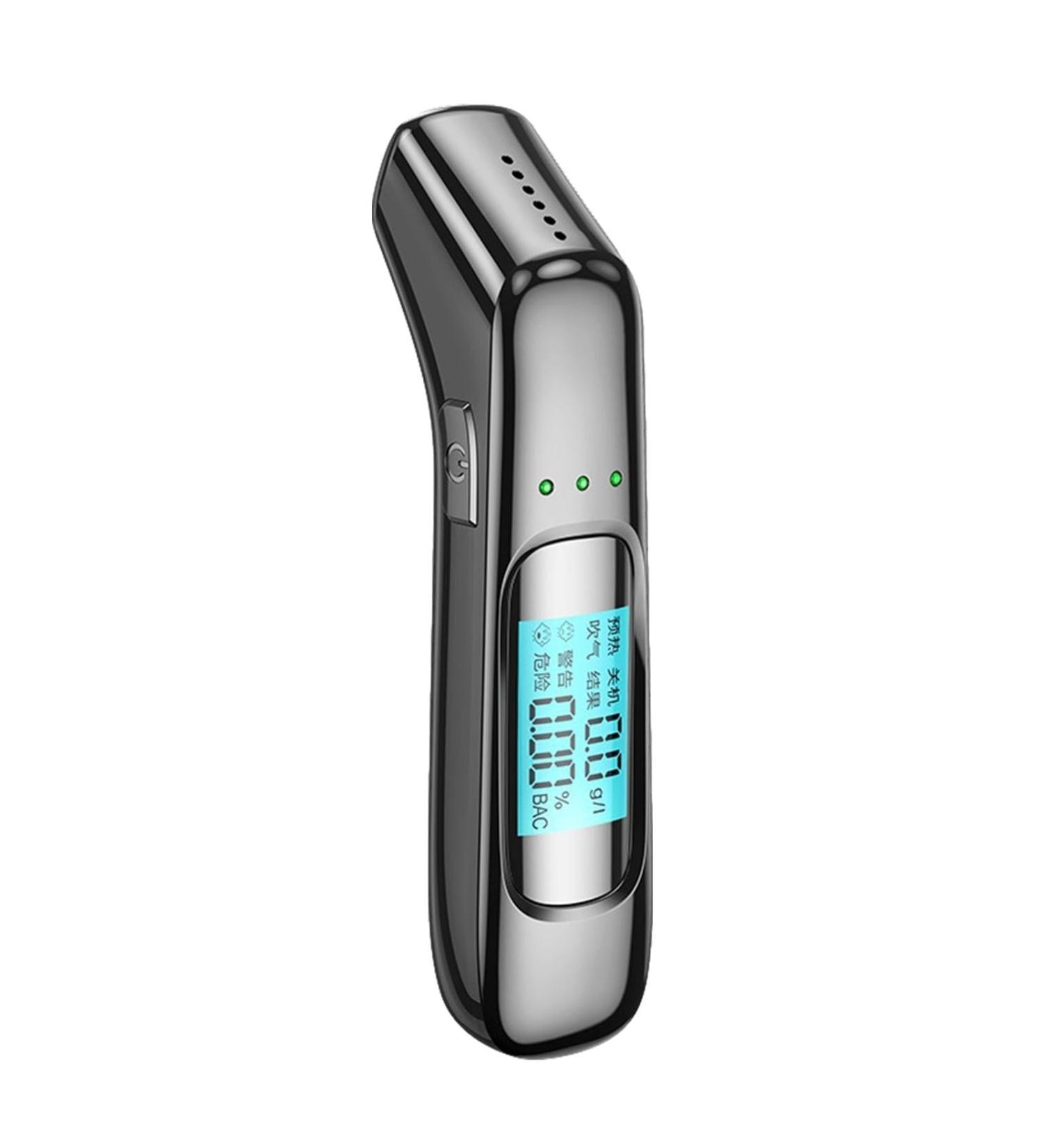 Digital Alcohol Tester LED Display Alcohol Blower Tester | Breathalyzer Tester Highly Accurate Alcohol Blower Tester for Party Driver Personal & Professional Use - Buy Online on SooperMarket.com