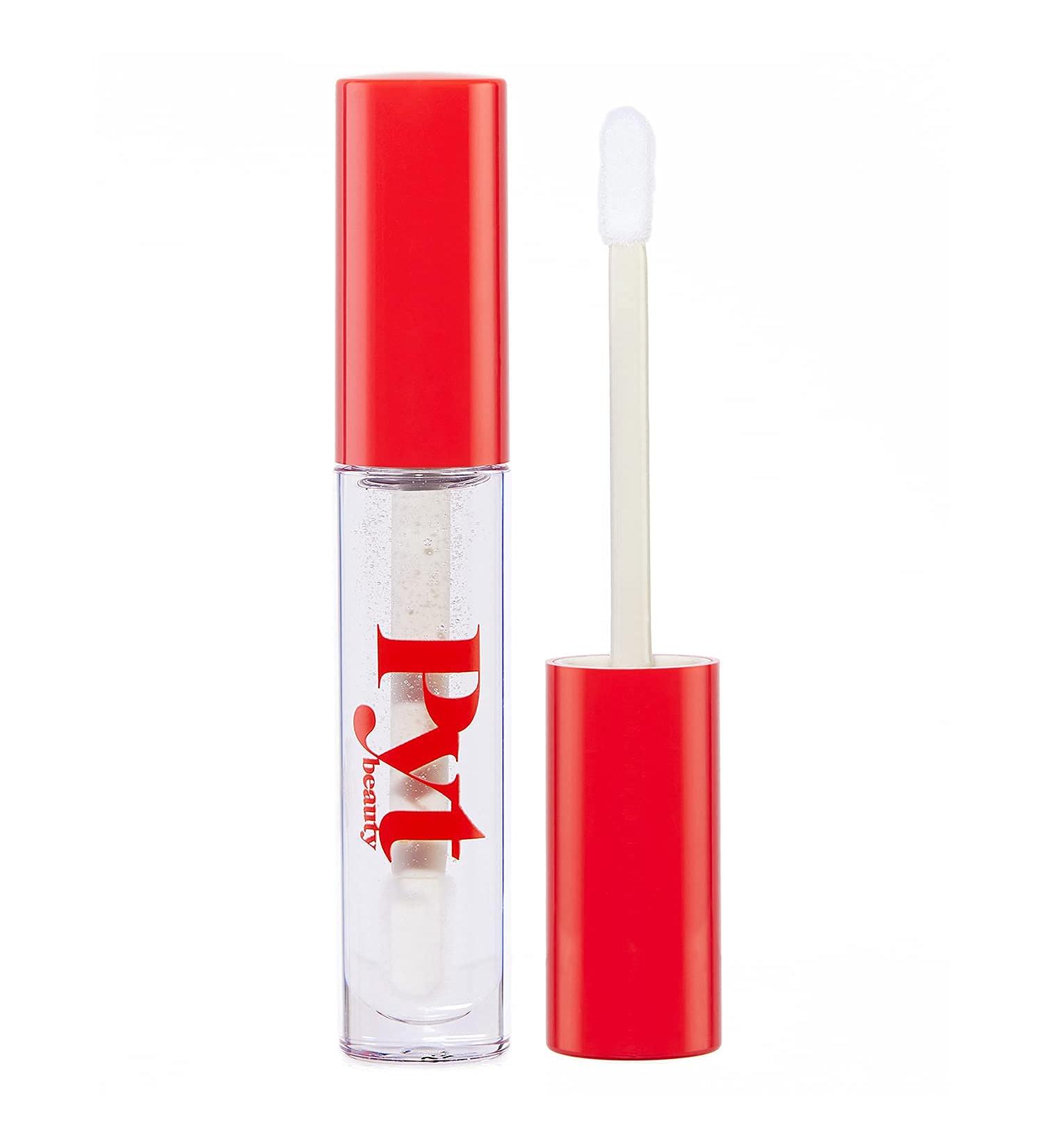 PYT Beauty Clear Lip Gloss - Hydrating | Natural Lip Plumper | Hypoallergenic | Vegan Makeup - 1 Count - Buy Online on SooperMarket.com