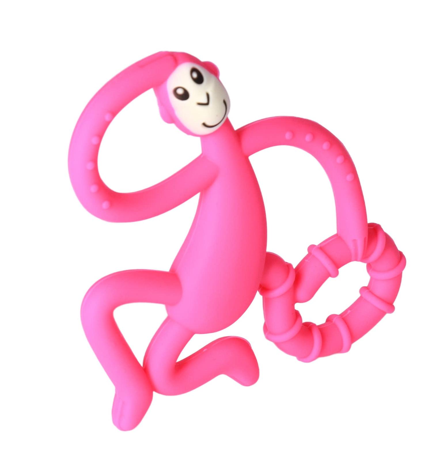 Silicone Monkey Teething Toy - Portable & High Toughness Baby Teether for Home & Travel - Buy Online on SooperMarket.com
