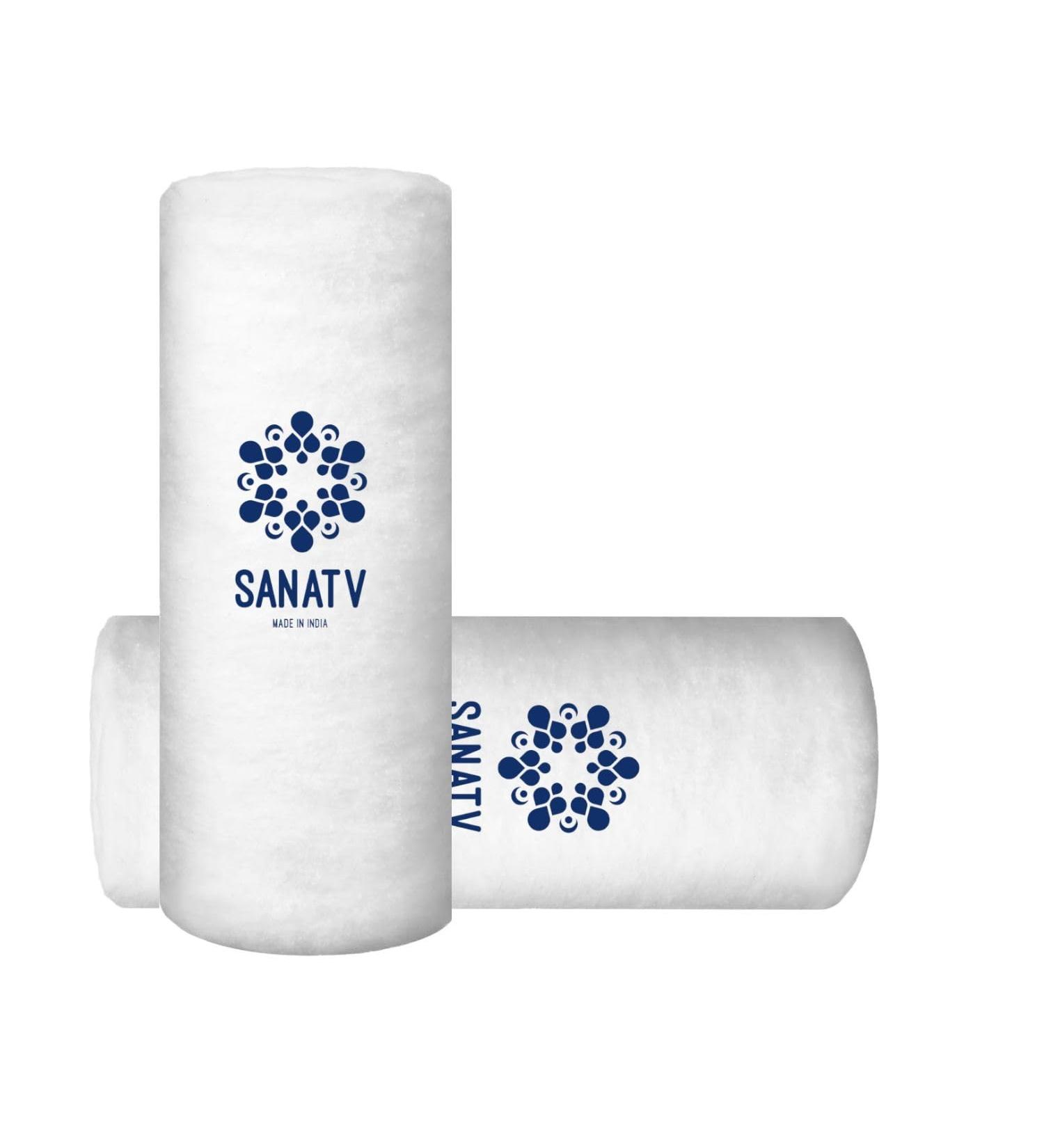 Buy Santav Pure Indian Natural Cotton Roll Pad for Soft Baby Skin - 400 gm | Gentle & Safe Cleaning - Buy Online on SooperMarket.com