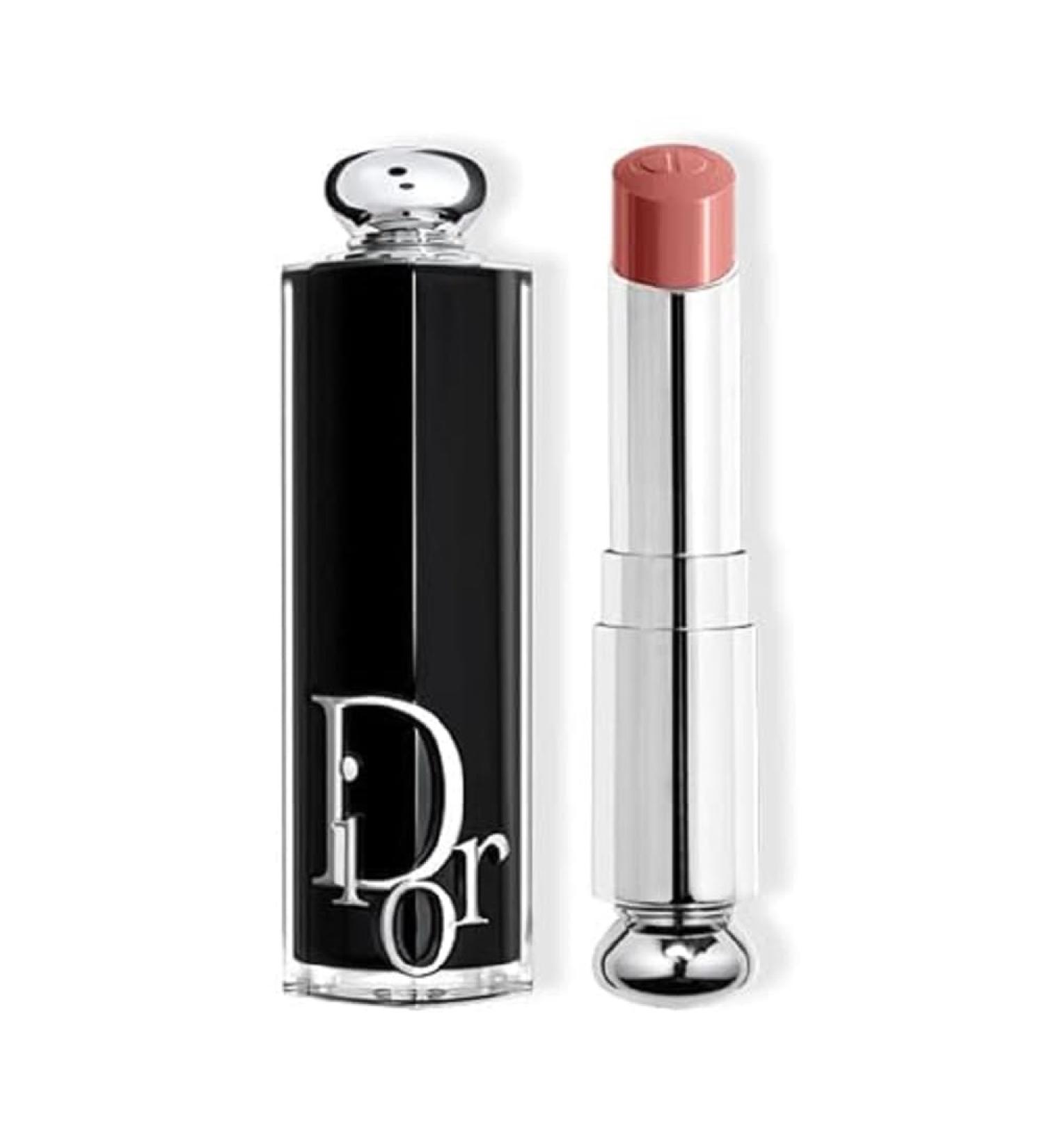Christian Dior Dior Addict Hydrating Shine Lipstick - 100 Nude Look | Refillable 0.11 oz - Shop Internationally - Buy Online on SooperMarket.com