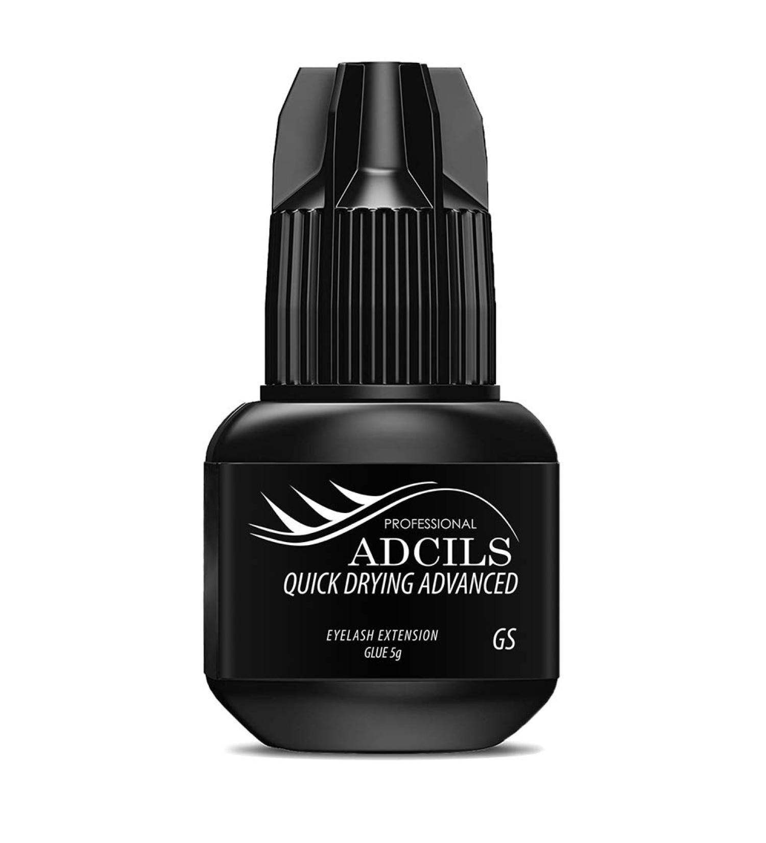 ADCILS Eyelash Extension Glue 5g - Quick Drying Black Adhesive 7 Weeks Retention Made in Korea - Ideal for Professional Technicians - Buy Online on SooperMarket.com