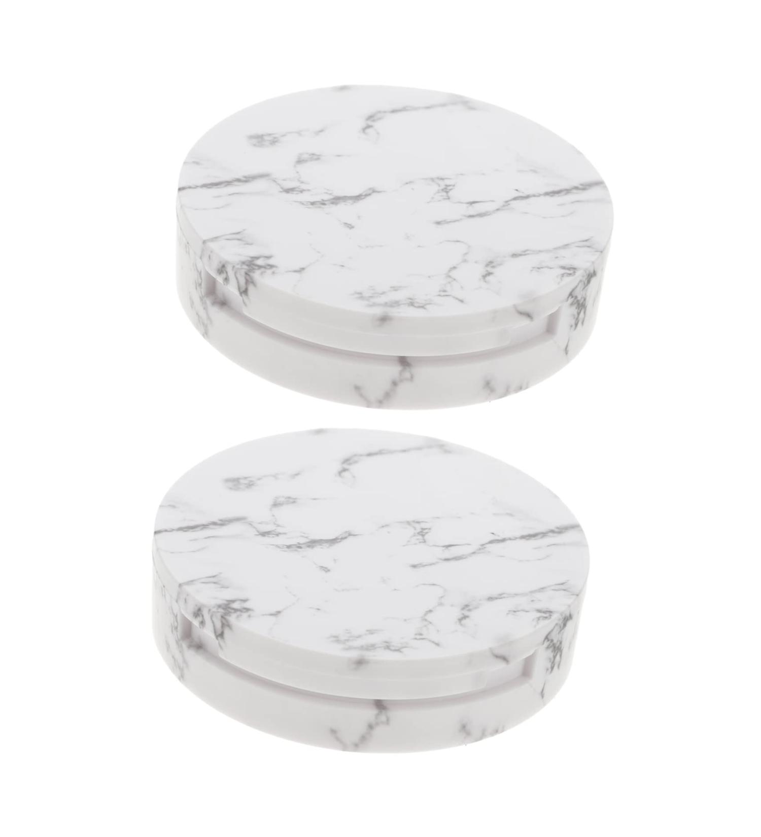 WOONEKY 2pcs Storage Box Makeup Powder Loose Powder DIY Powder Case Powder Case for Travel - Buy Online on SooperMarket.com