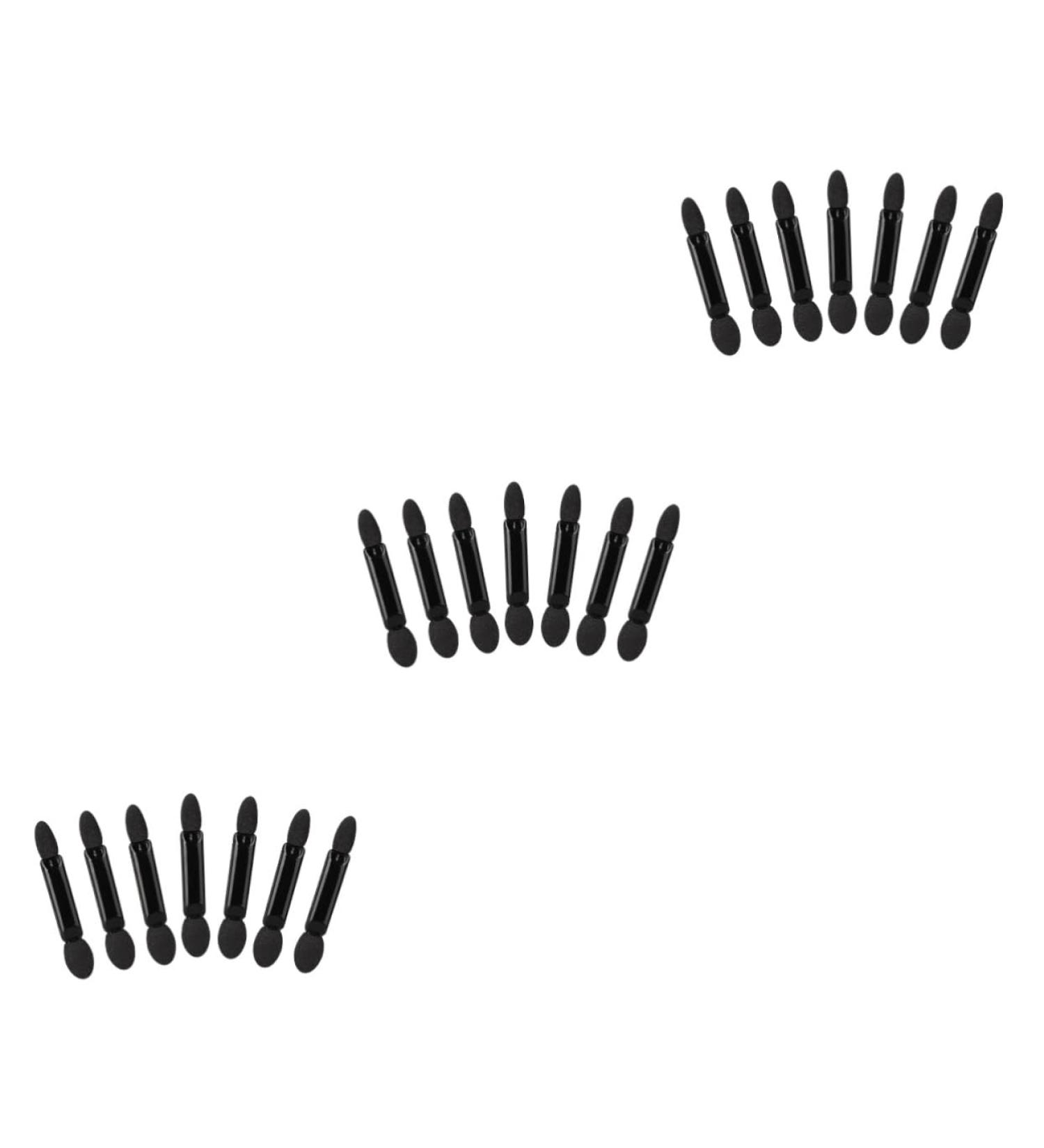 NOLITOY 150 pcs Makeup Eyeshadow Tipped Applicators Brush Double-ended Sponge Eye 50pcsx3pcs Blackx3pcs - Buy Online on SooperMarket.com