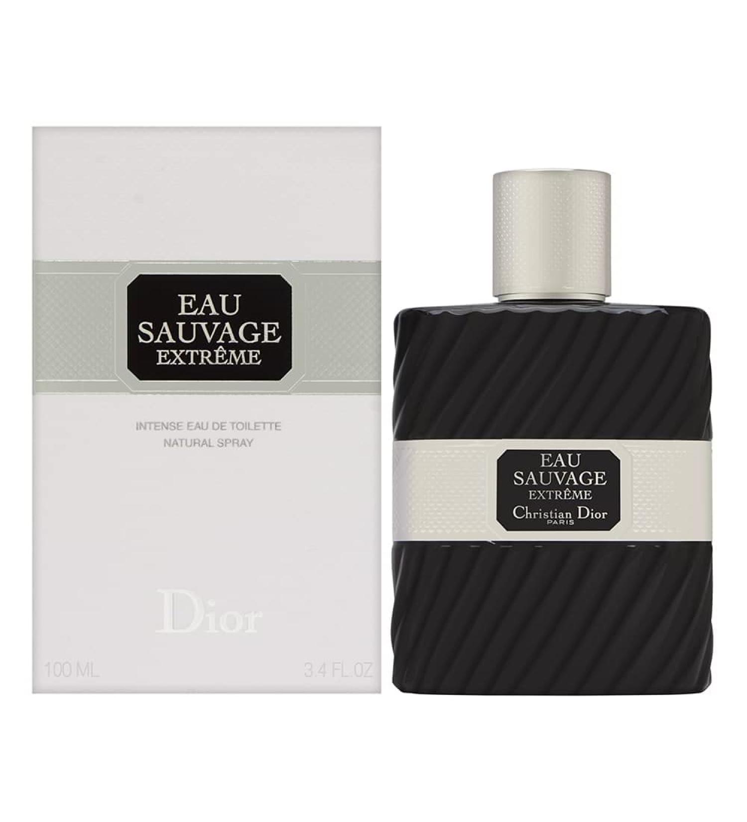 Christian Dior Eau Sauvage Extreme Men Eau de Toilette Intense Spray 3.4 Ounce
