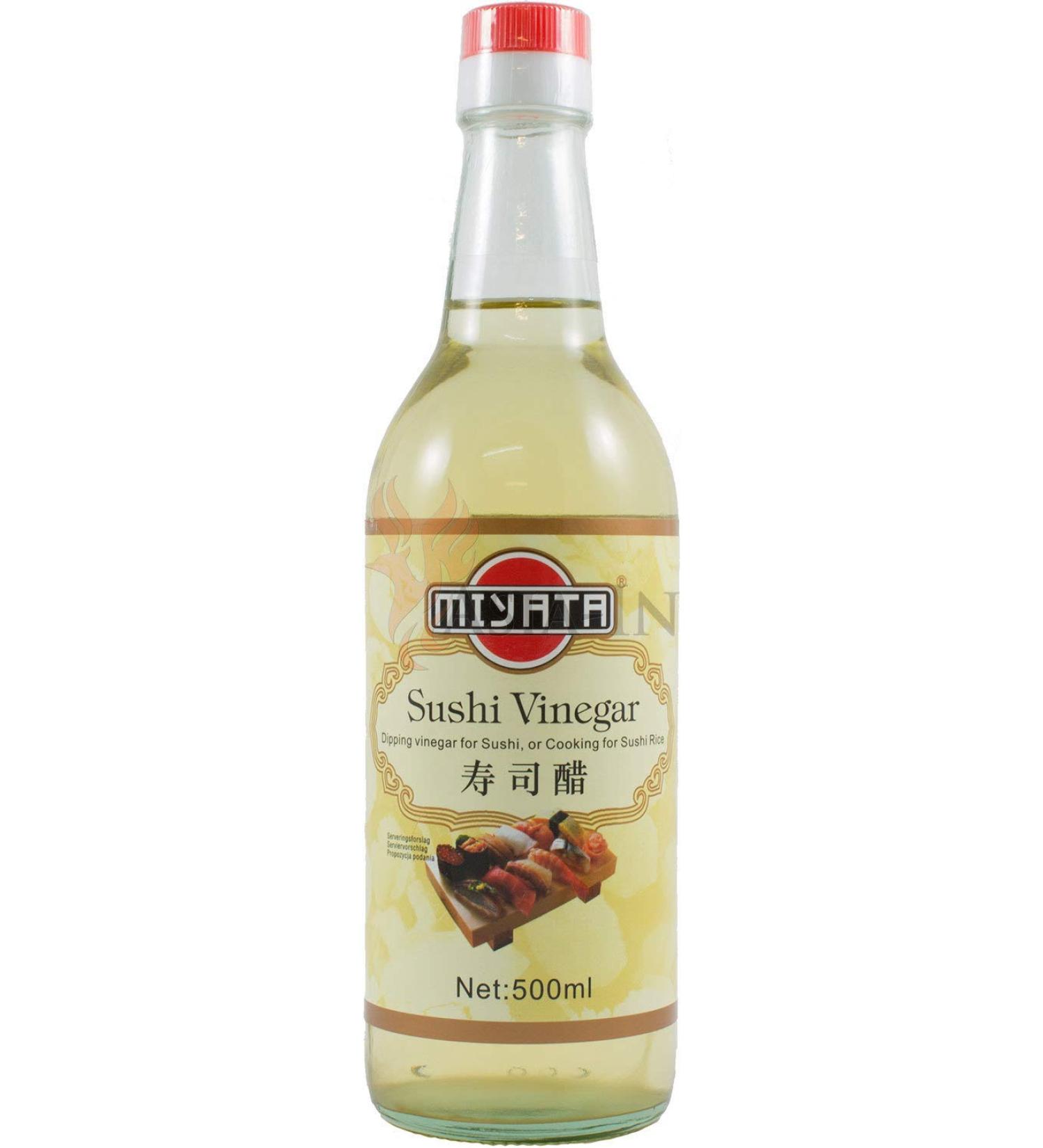 Miyata Sushi Seasoning Vinegar Rice Vinegar (500ml) - Authentic Japanese Flavors for Perfect Sushi Rice - Buy Online on SooperMarket.com