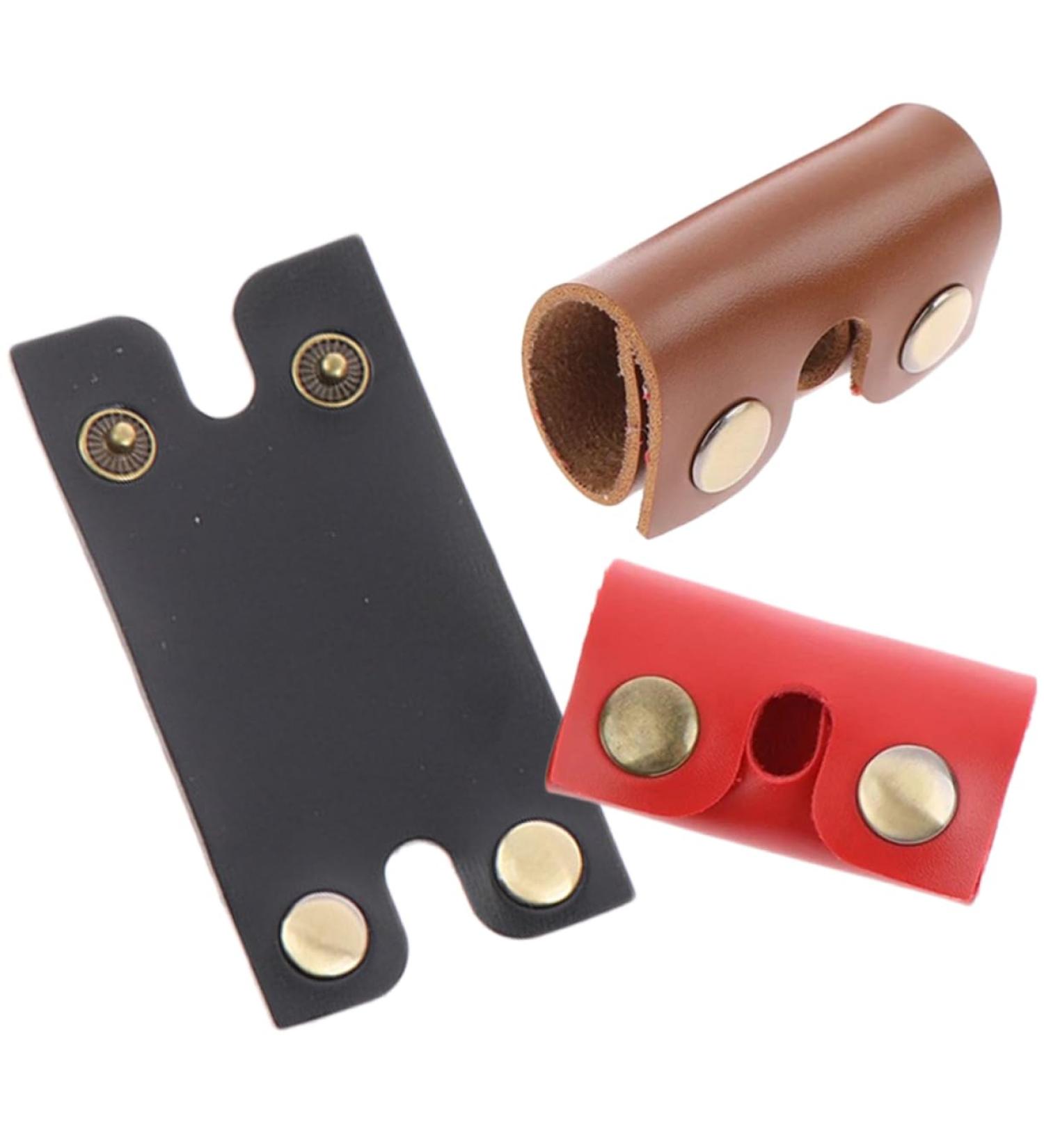 Skisuno 3 Party Razor Etui - Durable Razor Shell & Accessories | Portable Leather Razor Storage Case - Buy Online on SooperMarket.com