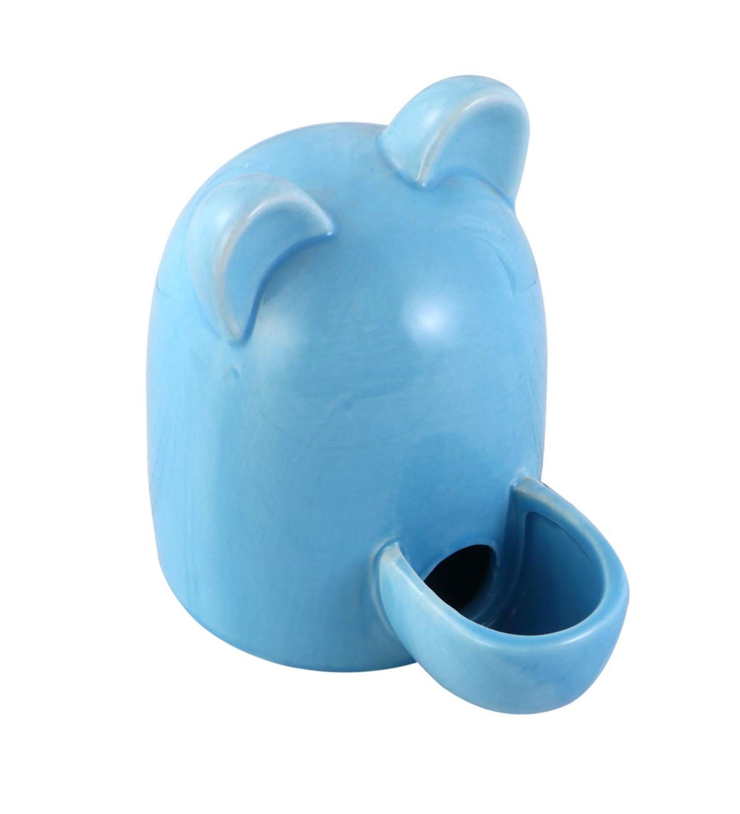 POPETPOP Bunny Water Bottle Hamster Water Feeder Ceramic Automatic Drinking Bottle Small Animals Food and Water Dispenser for Bunny Bird Guinea Pig Hedgehog Chinchilla Ferret Ceramic Water Bottle - Buy Online on SooperMarket.com