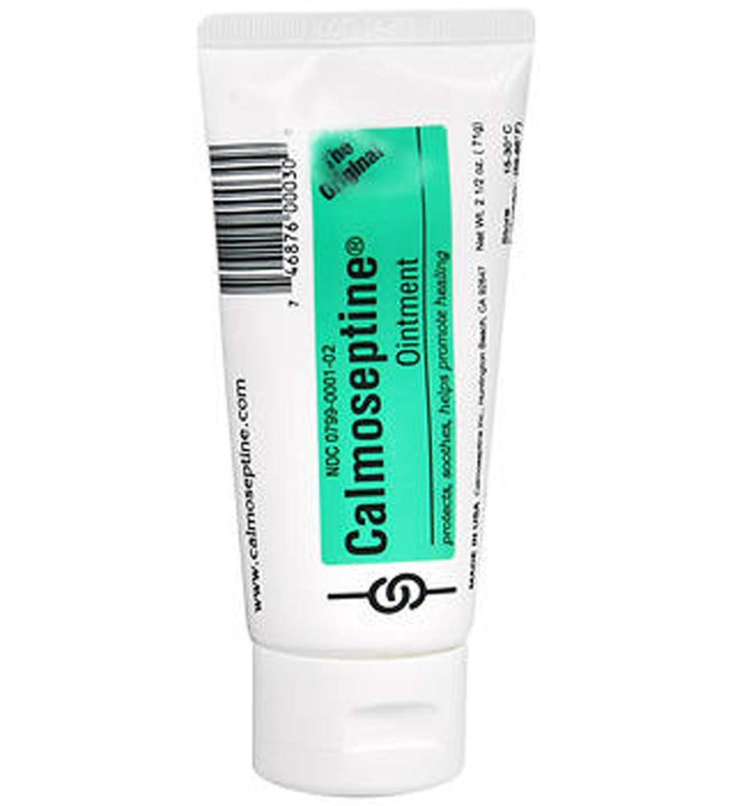 Calmoseptine Calmoseptine Diaper Rash Ointment Tube 2.5 oz (Pack of 2)