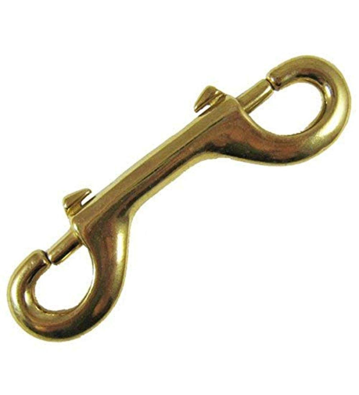 Scuba Choice Scuba Dive 4" Brass Clip Double Ended Snap Bolt