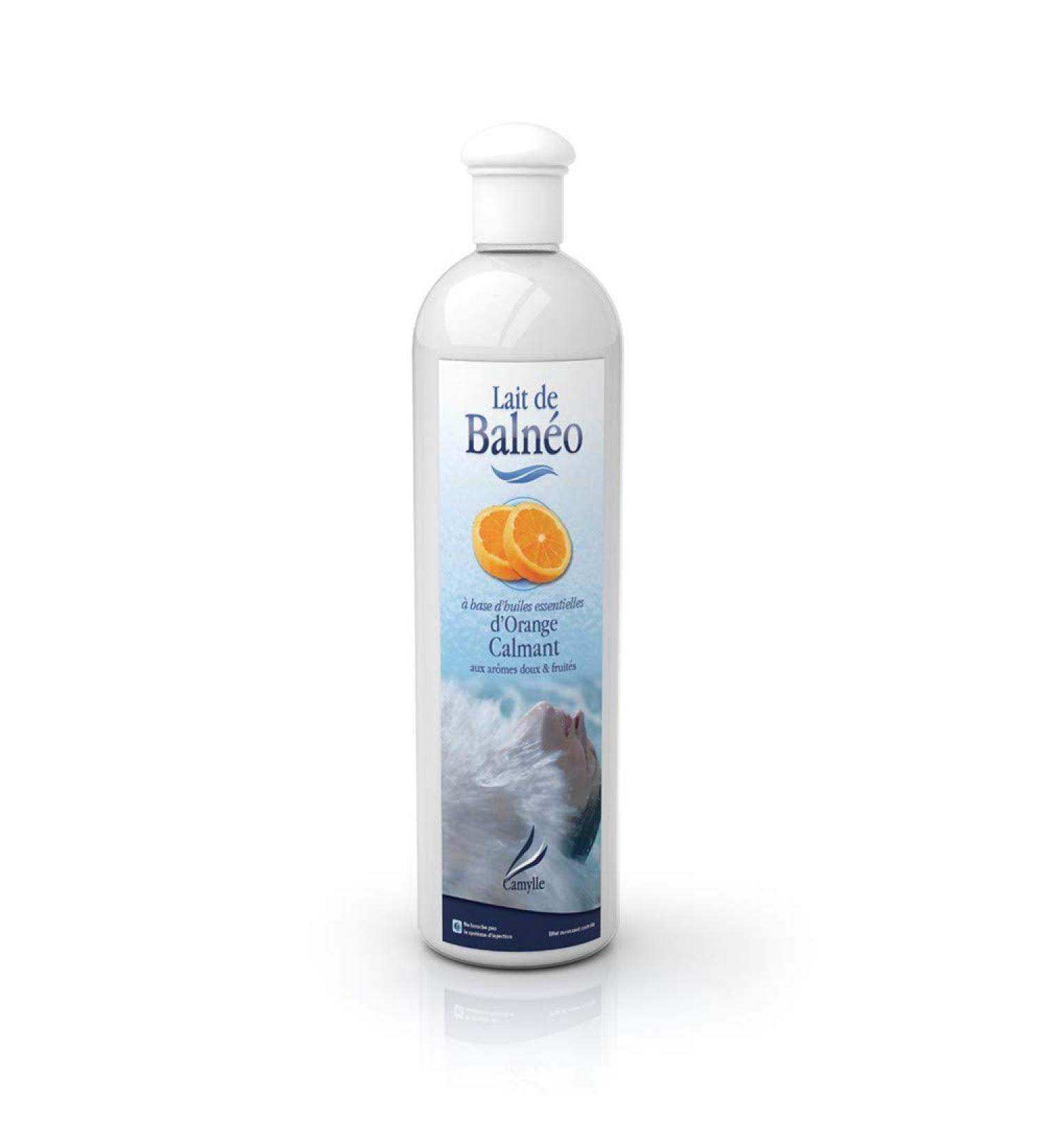 Camylle Orange Whirlpool Bath Additive - Essential Oil Emulsion for Wellness Tub & Foot Hydromassage - 500ml Soothing Fruity Aroma - Buy Online on SooperMarket.com