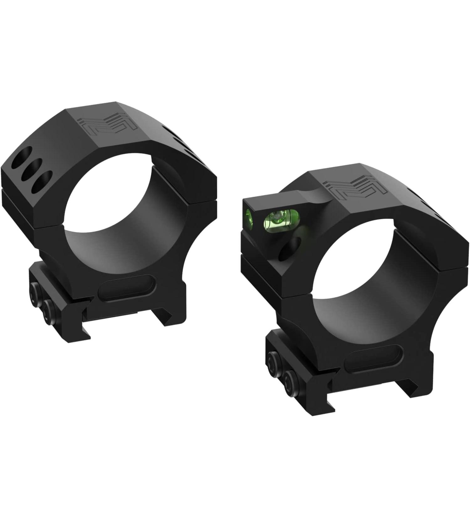 Monstrum Precision 34mm Scope Rings with Integrated Level Bubble - Medium Height 1.00 - Buy Online on SooperMarket.com