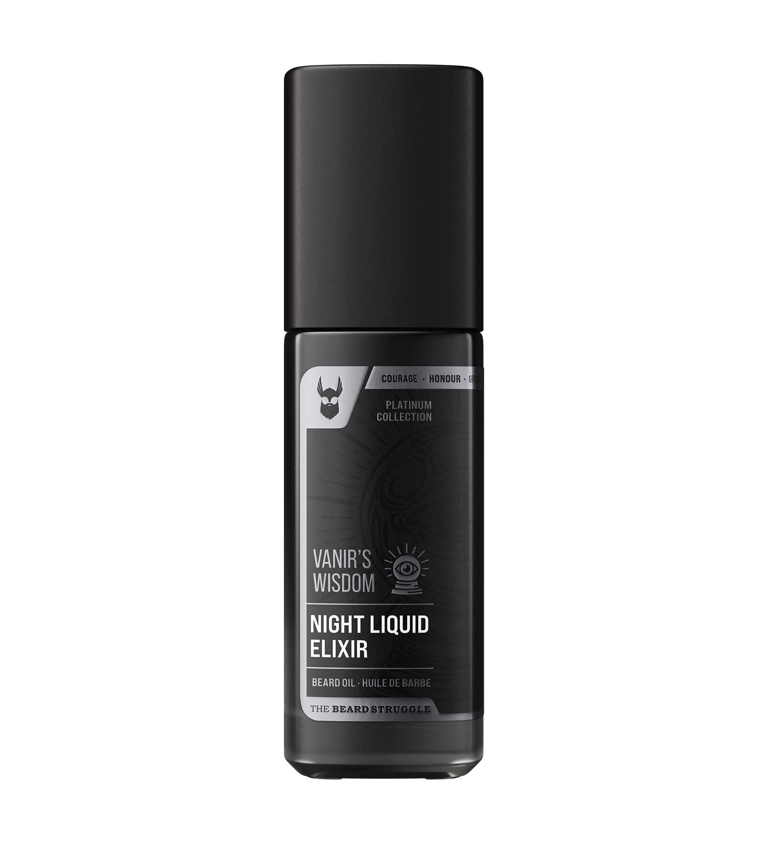 Vanir's Wisdom Beard Oil - Platinum Collection for Men - 30ml - Softens, Moisturizes & Promotes Healthy Beard Growth - Buy Online on SooperMarket.com