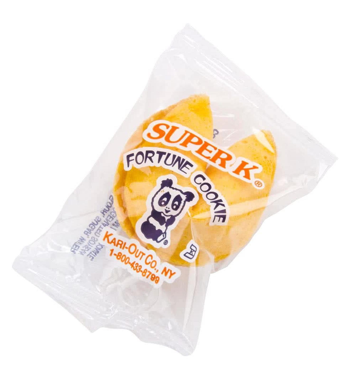 Fortune Cookies: Crisp Vanilla Cookies with Fun Traditional Fortunes - 25 Wrapped Cookies - Buy Online on SooperMarket.com