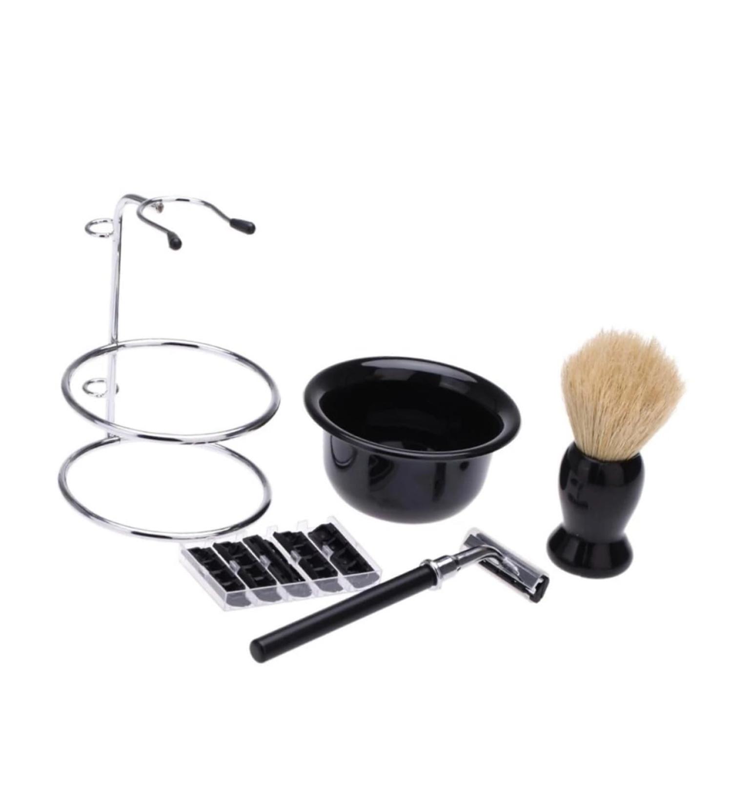 Mikinona Razor Blades for Men | Premium Shaving Kit with Brush | Perfect Shavers for Men's Grooming - Buy Online on SooperMarket.com