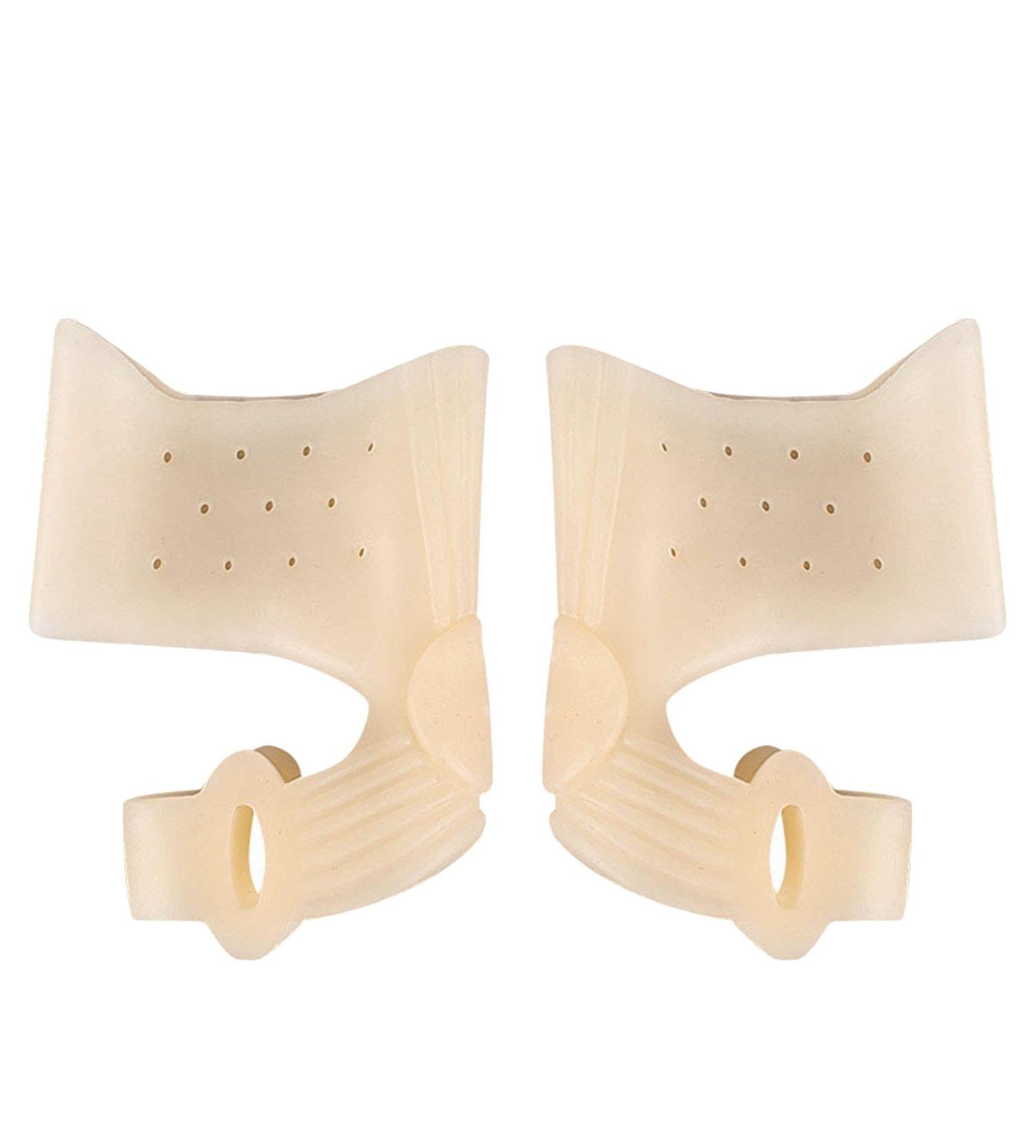 Silicone Bunion Corrector & Protector Sleeves - Hallux Valgus Splint with Brace for Foot Bone Adjustment - One Size - Buy Online on SooperMarket.com