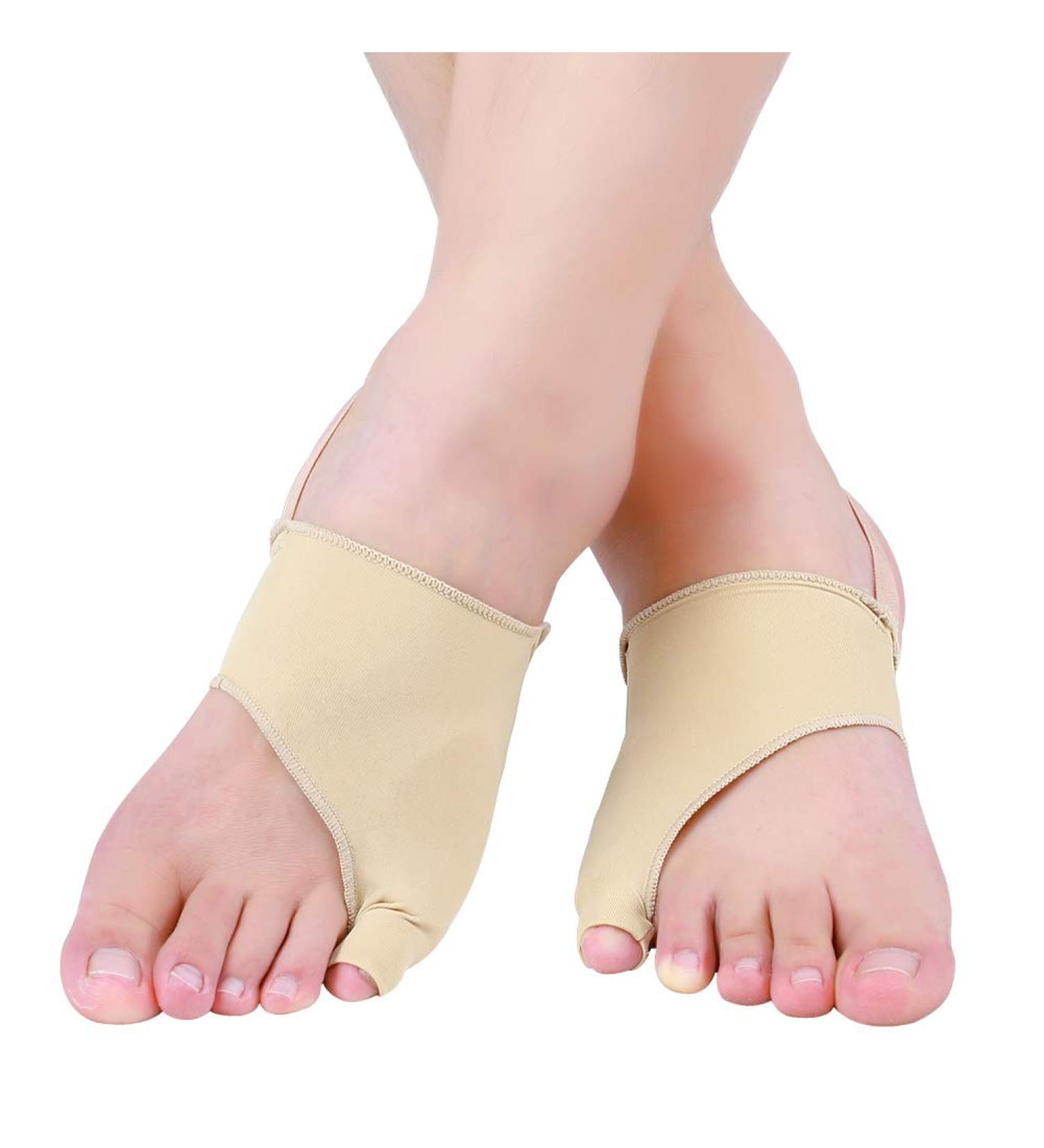 Tailor Bunion Corrector for Little Toe - 1 Pair Bunionette Protectors with Gel Pad for Straightening Pinky Toe and Overlapping Toe - Elastic Sleeves for Bunionette Relief - Buy Online on SooperMarket.com