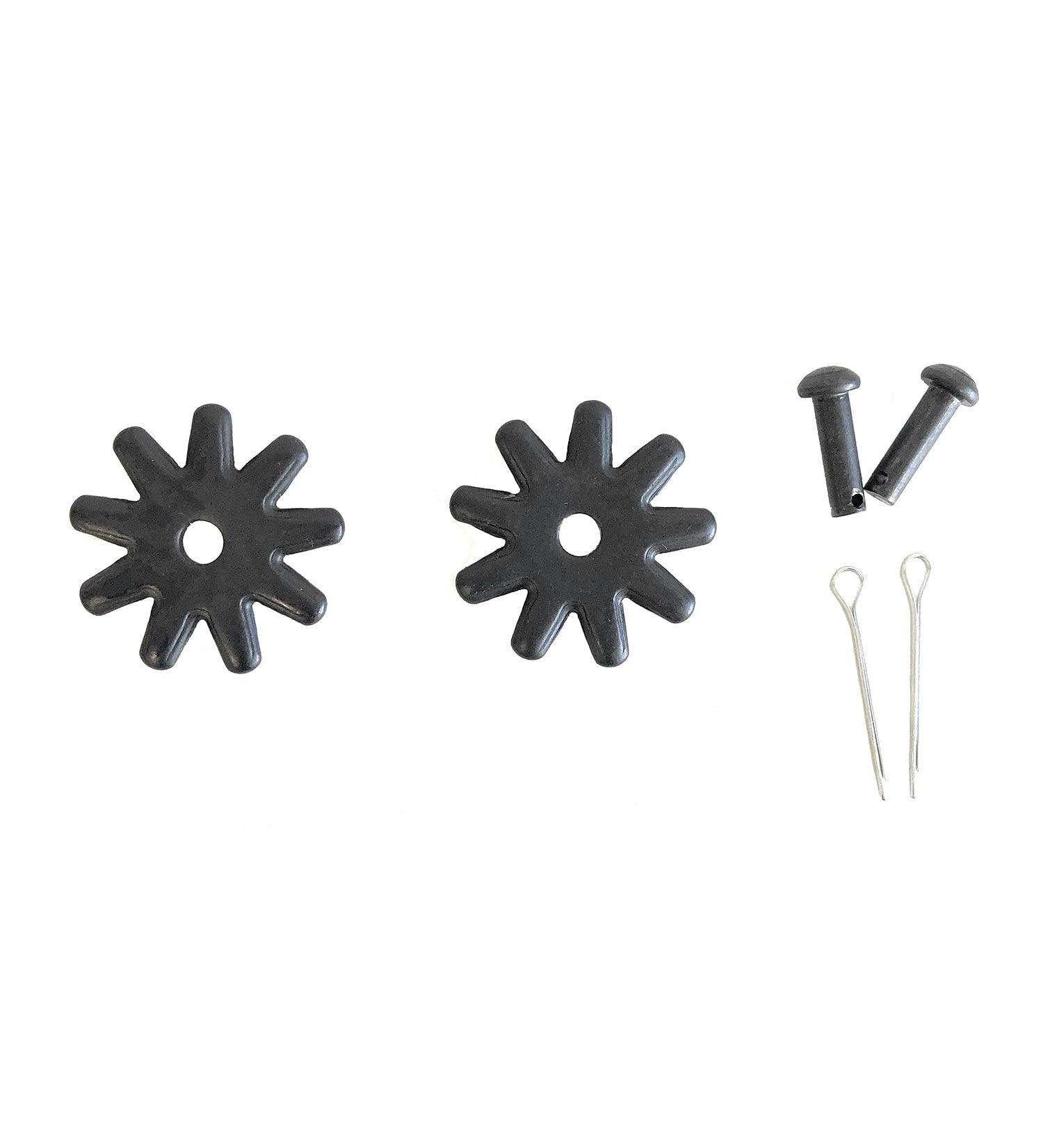 1 1/4 9-Point Rowel Package - Premium Quality Spurs for Horse Riding - Buy Online on SooperMarket.com