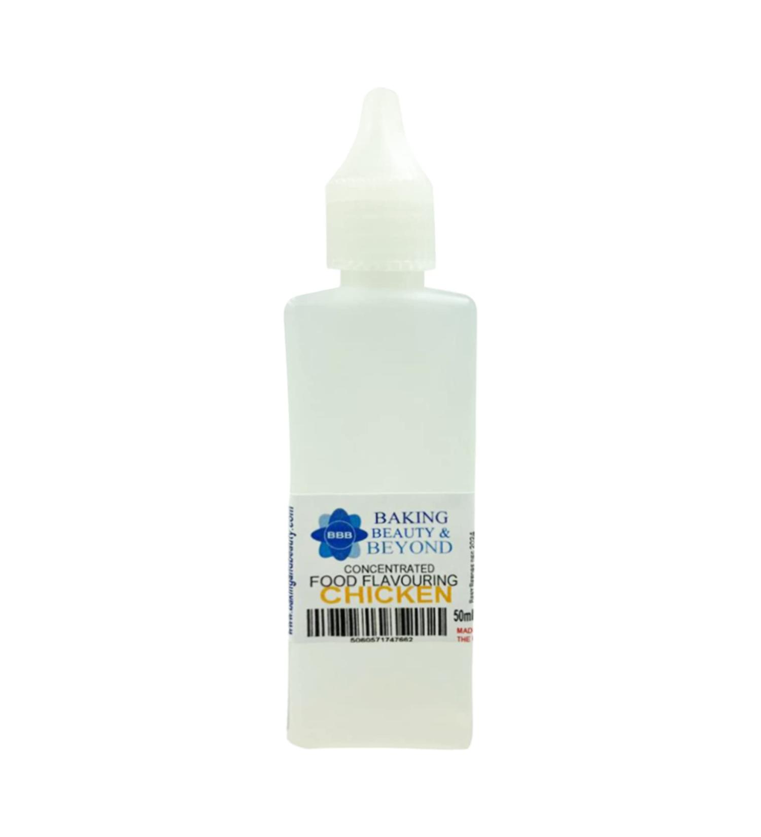 Baking Beauty and Beyond Concentrated Food Flavouring Oil - Dozen of Professional Quality Food Grade Flavouring Oil for Candy Making Baking Cooking Lip Balm and Lip Gloss - Chicken (50ml) - Buy Online on SooperMarket.com