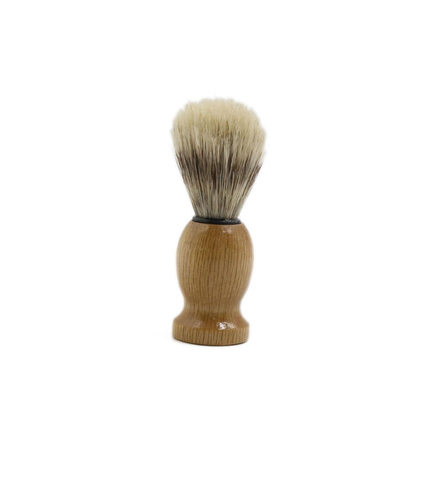 Ruilogod 10.5cm Face Shaving Brush for Men - Wooden Handle Bristle Cleaner | International Shipping Available - Buy Online on SooperMarket.com