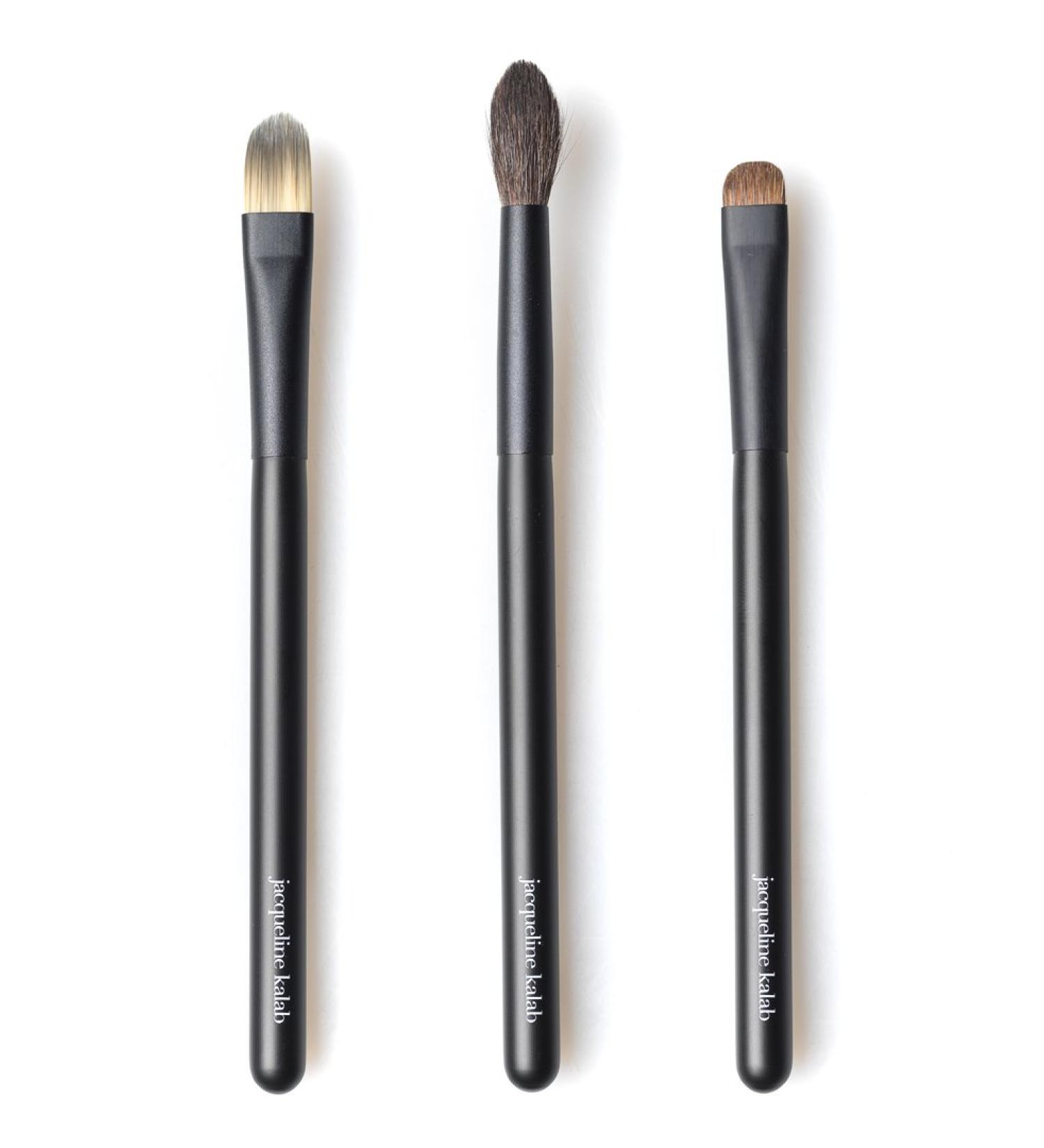 Buy The Perfect Eye Brush Set by Jacqueline Kalab - Premium Eye Makeup Brushes (5.7in) - International Shipping Available - Buy Online on SooperMarket.com