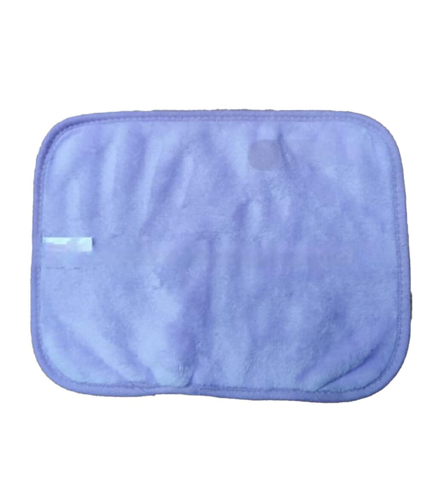 Dajidafu 10 Pieces Face Cleaning Cloth Reusable Washable Replacement Solid Color Hanging Girls Makeup Cosmetic Remover Pad Light Purple - Buy Online on SooperMarket.com